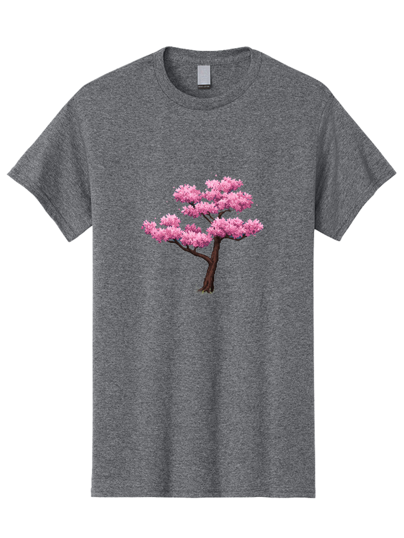 Pink-Cherry-Blossom-Tree-2 Men'S Graphic Tee, 100% Cotton, Comfortable Casual Summer Wear, Machine Washable, Vintage Camera, Old Camera, Antique Camera, Black Camera, Classic Photography, Photography Equipment, Nostalgic Device, Film Camera, Baj167