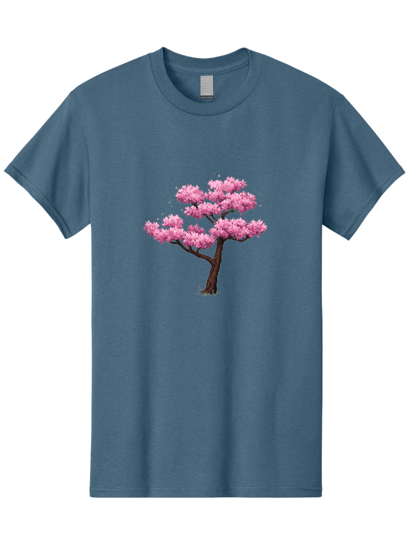 Pink-Cherry-Blossom-Tree-2 Men'S Graphic Tee, 100% Cotton, Comfortable Casual Summer Wear, Machine Washable, Vintage Camera, Old Camera, Antique Camera, Black Camera, Classic Photography, Photography Equipment, Nostalgic Device, Film Camera, Baj167