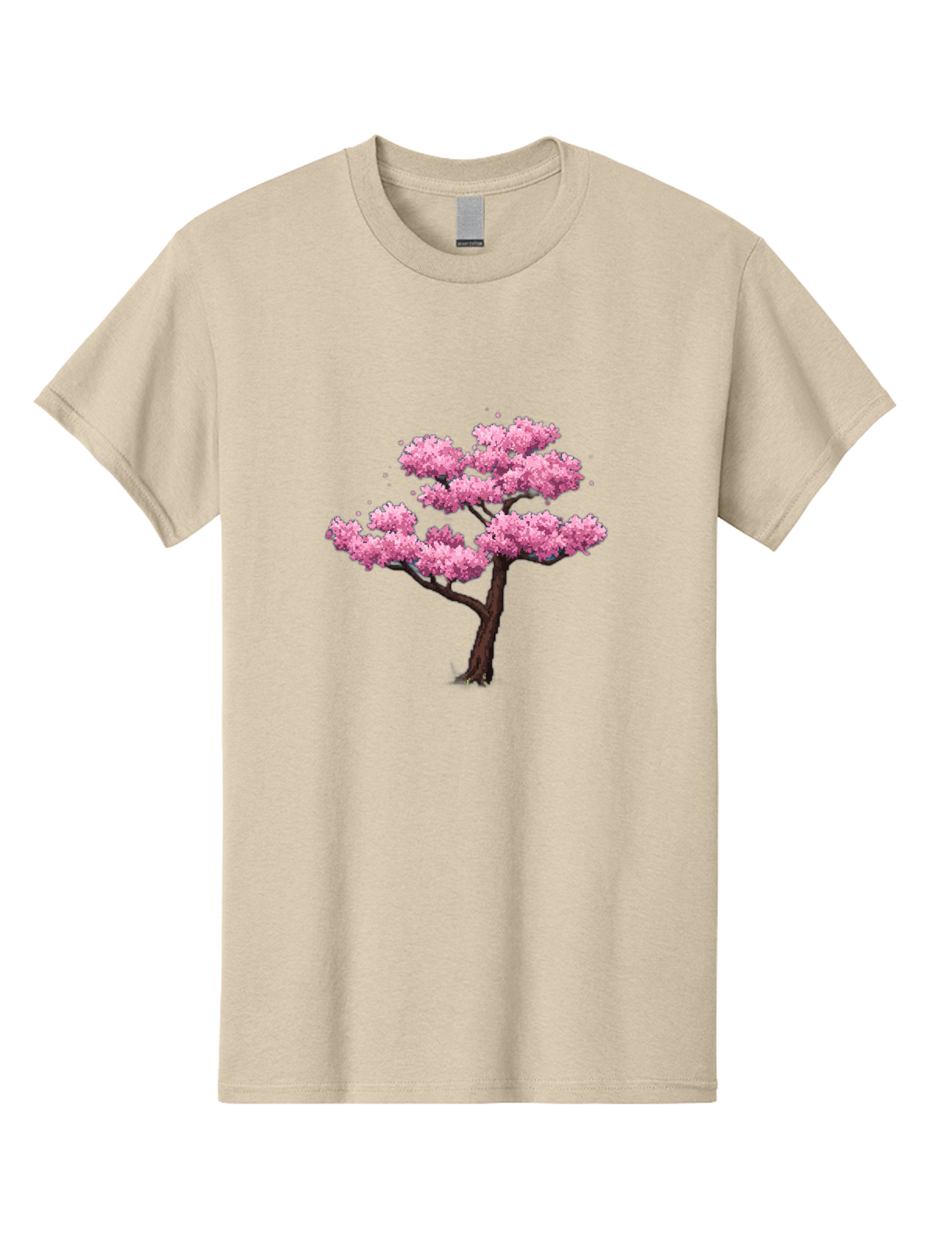 Pink-Cherry-Blossom-Tree-2 Men'S Graphic Tee, 100% Cotton, Comfortable Casual Summer Wear, Machine Washable, Vintage Camera, Old Camera, Antique Camera, Black Camera, Classic Photography, Photography Equipment, Nostalgic Device, Film Camera, Baj167