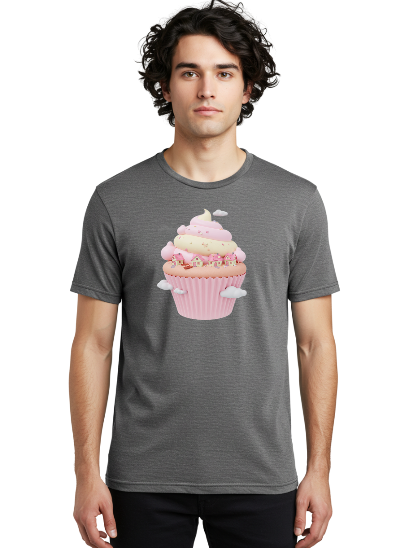 Pink-Cupcake-Village Men'S Graphic Tee, 100% Cotton, Comfortable Casual Summer Wear, Machine Washable, Vintage Camera, Old Camera, Antique Camera, Black Camera, Classic Photography, Photography Equipment, Nostalgic Device, Film Camera, Baj169