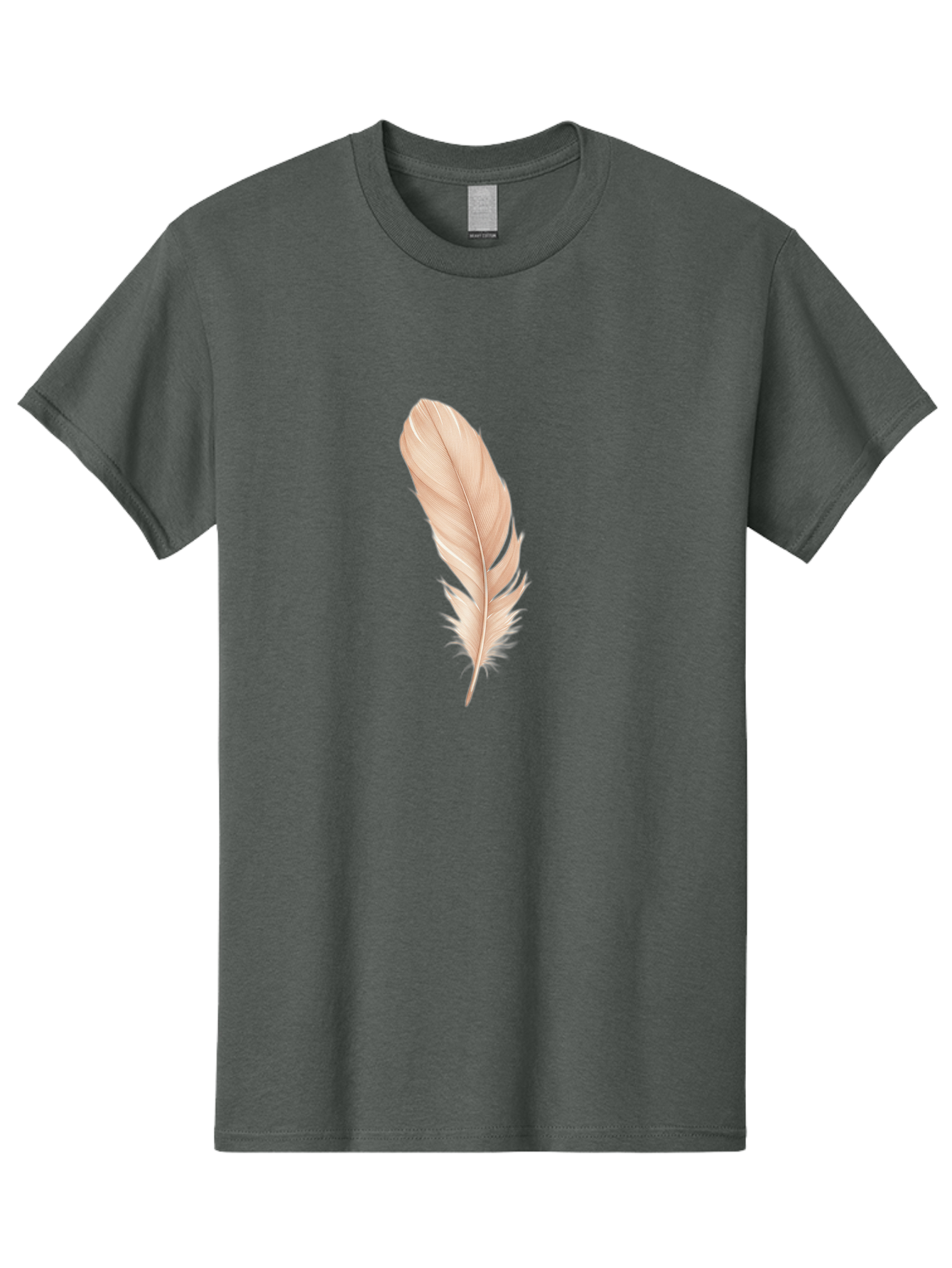 Pink-Feather-1 Men'S Graphic Tee, 100% Cotton, Comfortable Casual Summer Wear, Machine Washable, Vintage Camera, Old Camera, Antique Camera, Black Camera, Classic Photography, Photography Equipment, Nostalgic Device, Film Camera, Camera Art Baj171
