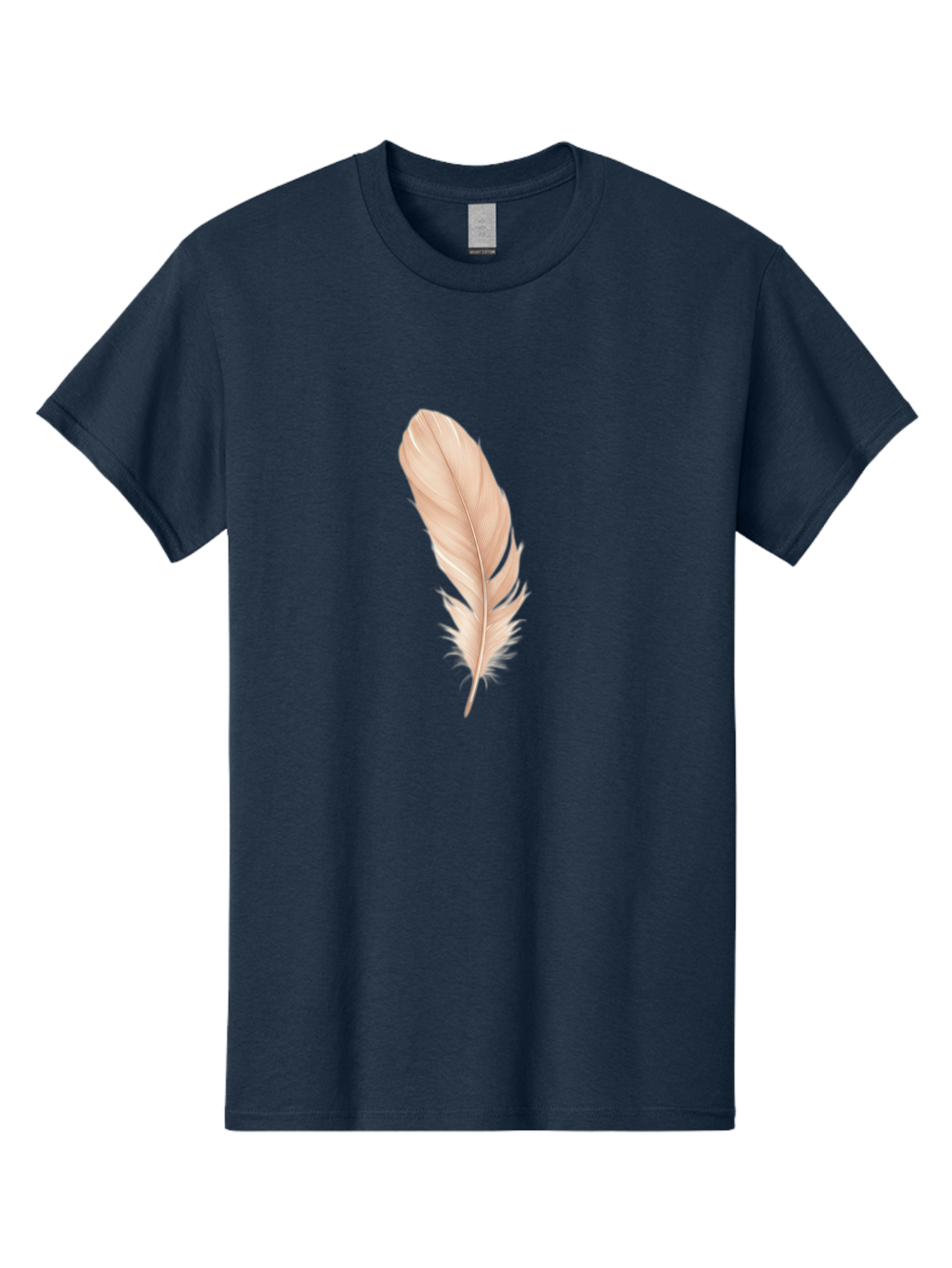 Pink-Feather-1 Men'S Graphic Tee, 100% Cotton, Comfortable Casual Summer Wear, Machine Washable, Vintage Camera, Old Camera, Antique Camera, Black Camera, Classic Photography, Photography Equipment, Nostalgic Device, Film Camera, Camera Art Baj171