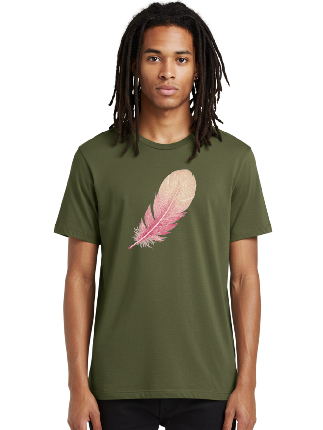 Pink-Feather Men'S Graphic Tee, 100% Cotton, Comfortable Casual Summer Wear, Machine Washable, Vintage Camera, Old Camera, Antique Camera, Black Camera, Classic Photography, Photography Equipment, Nostalgic Device, Film Camera, Camera Art Baj174