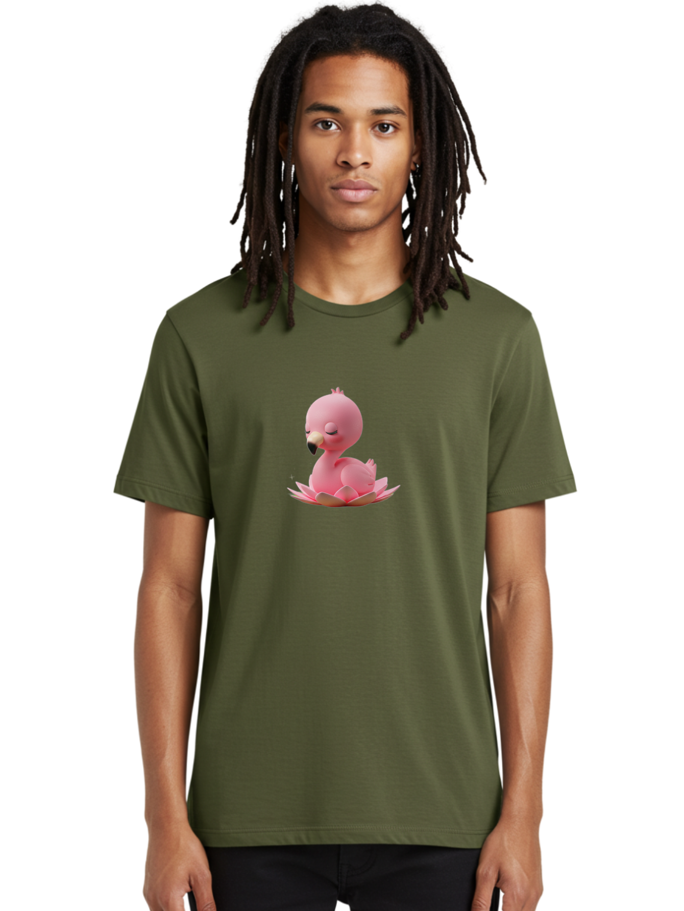 Pink-Flamingo-1 Men'S Graphic Tee, 100% Cotton, Comfortable Casual Summer Wear, Machine Washable, Vintage Camera, Old Camera, Antique Camera, Black Camera, Classic Photography, Photography Equipment, Nostalgic Device, Film Camera, Camera Art Baj176