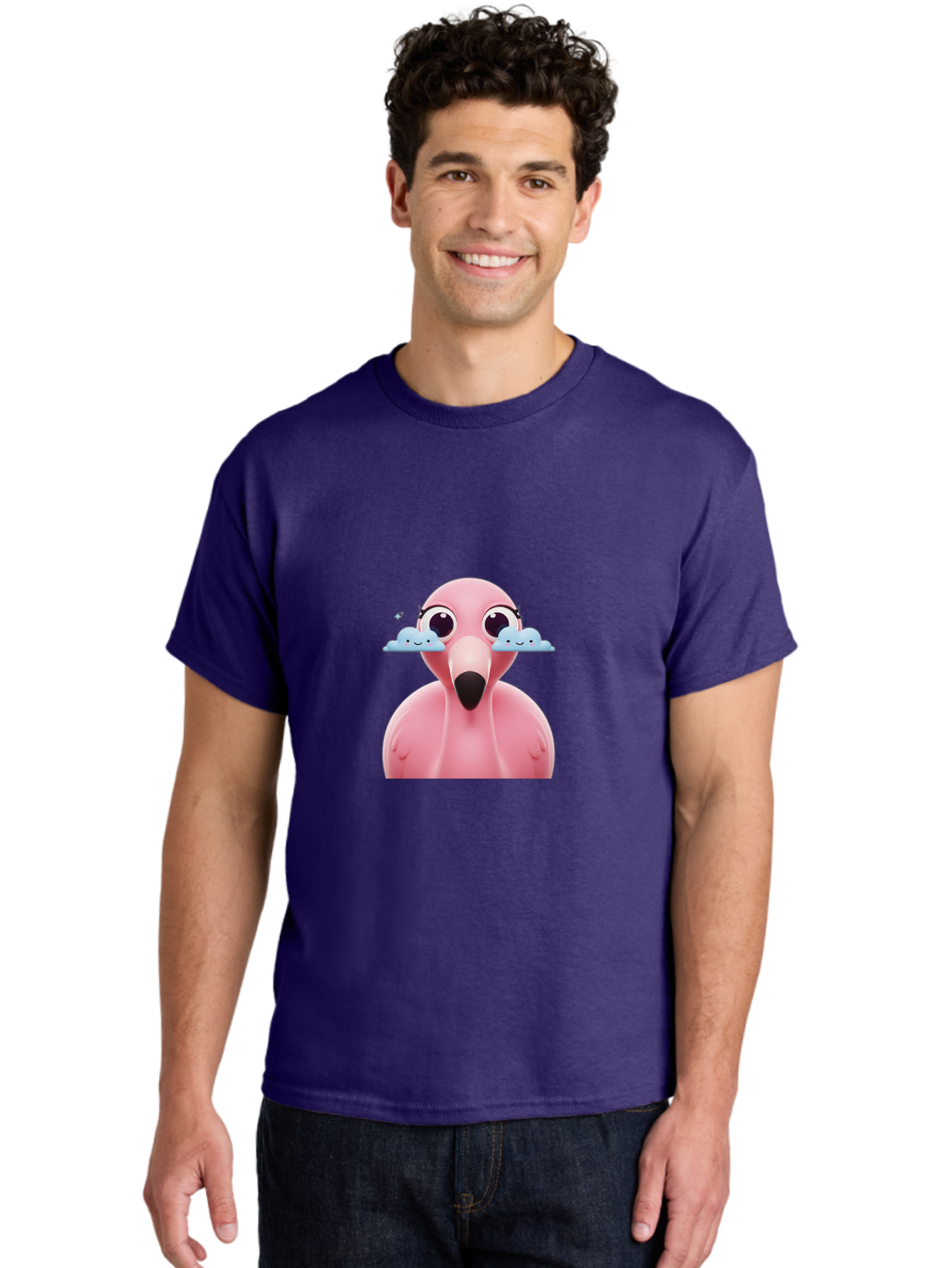 Pink-Flamingo-4 Men'S Graphic Tee, 100% Cotton, Comfortable Casual Summer Wear, Machine Washable, Vintage Camera, Old Camera, Antique Camera, Black Camera, Classic Photography, Photography Equipment, Nostalgic Device, Film Camera, Camera Art Baj179