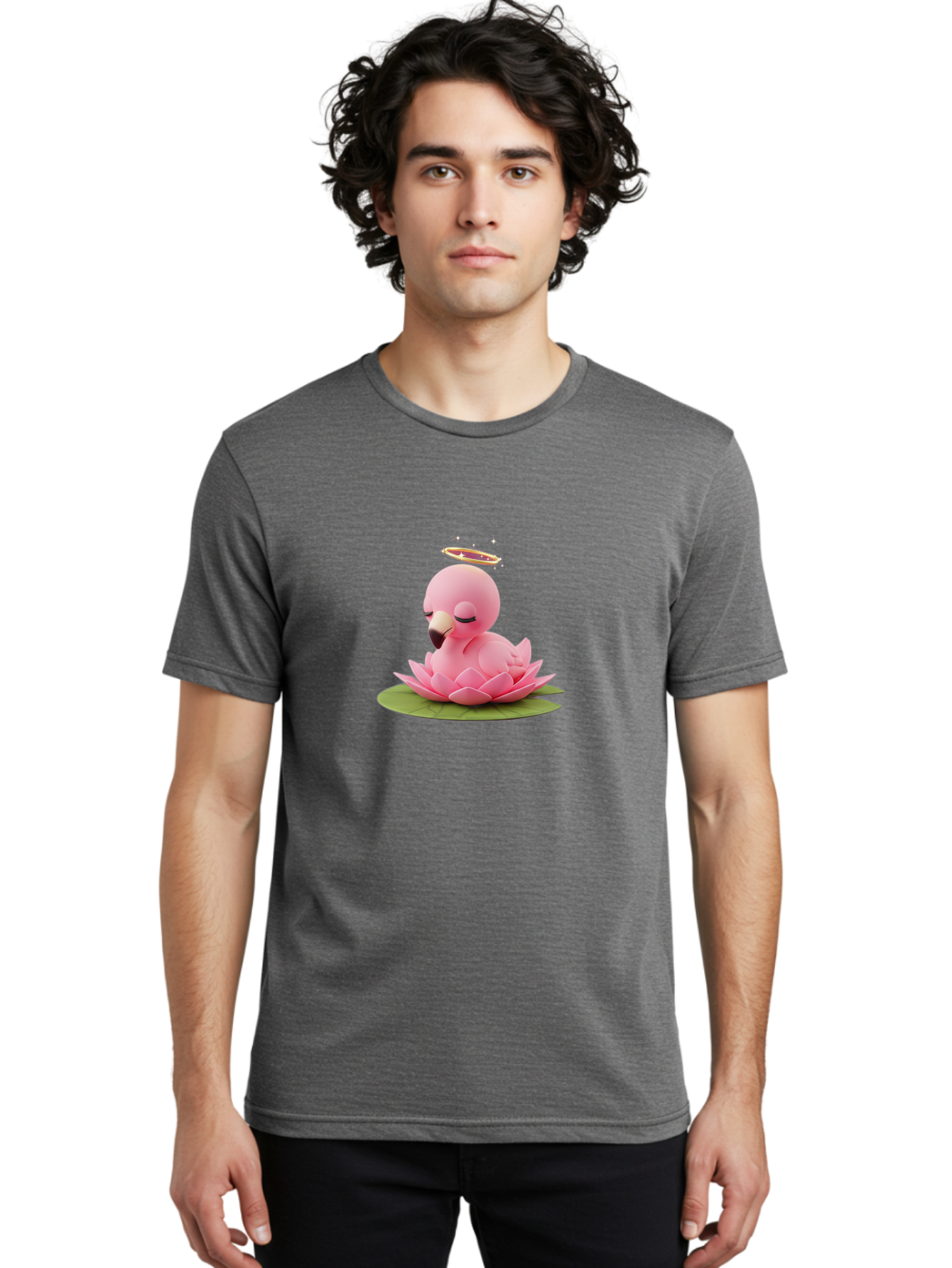 Pink-Flamingo-Lotus-1 Men'S Graphic Tee, 100% Cotton, Comfortable Casual Summer Wear, Machine Washable, Vintage Camera, Old Camera, Antique Camera, Black Camera, Classic Photography, Photography Equipment, Nostalgic Device, Film Camera, Baj181