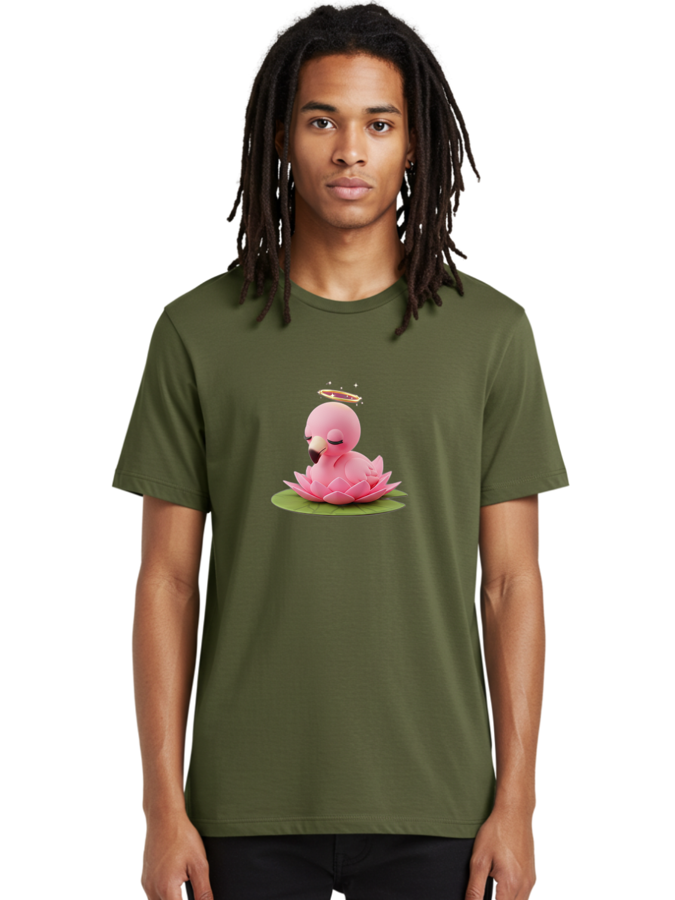 Pink-Flamingo-Lotus-1 Men'S Graphic Tee, 100% Cotton, Comfortable Casual Summer Wear, Machine Washable, Vintage Camera, Old Camera, Antique Camera, Black Camera, Classic Photography, Photography Equipment, Nostalgic Device, Film Camera, Baj181
