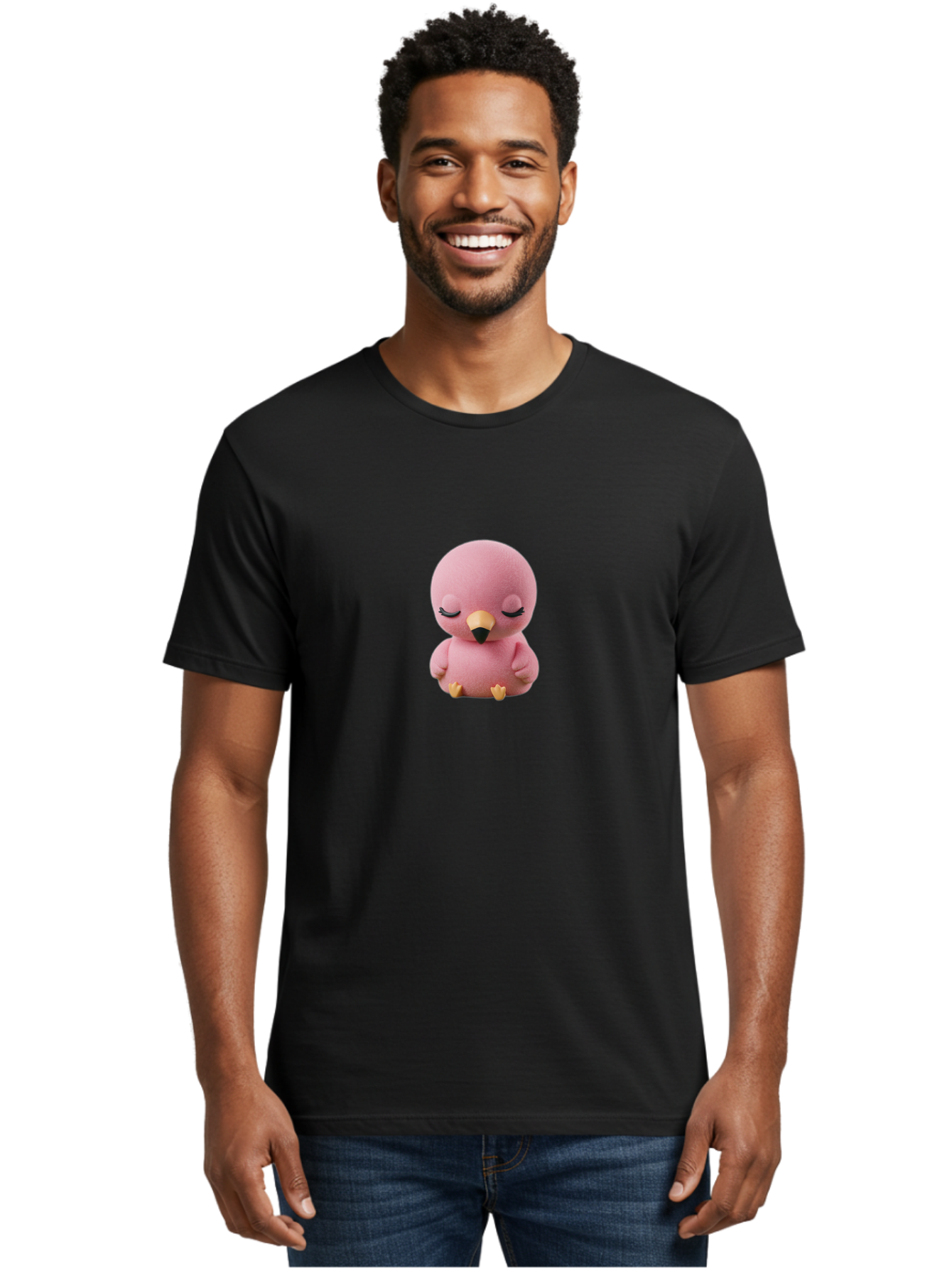 Pink-Flamingo Men'S Graphic Tee, 100% Cotton, Comfortable Casual Summer Wear, Machine Washable, Vintage Camera, Old Camera, Antique Camera, Black Camera, Classic Photography, Photography Equipment, Nostalgic Device, Film Camera, Camera Art Baj184