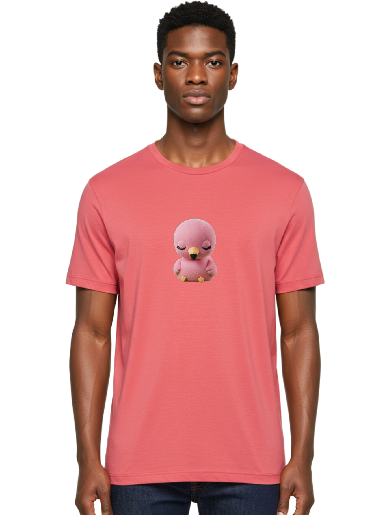 Pink-Flamingo Men'S Graphic Tee, 100% Cotton, Comfortable Casual Summer Wear, Machine Washable, Vintage Camera, Old Camera, Antique Camera, Black Camera, Classic Photography, Photography Equipment, Nostalgic Device, Film Camera, Camera Art Baj184