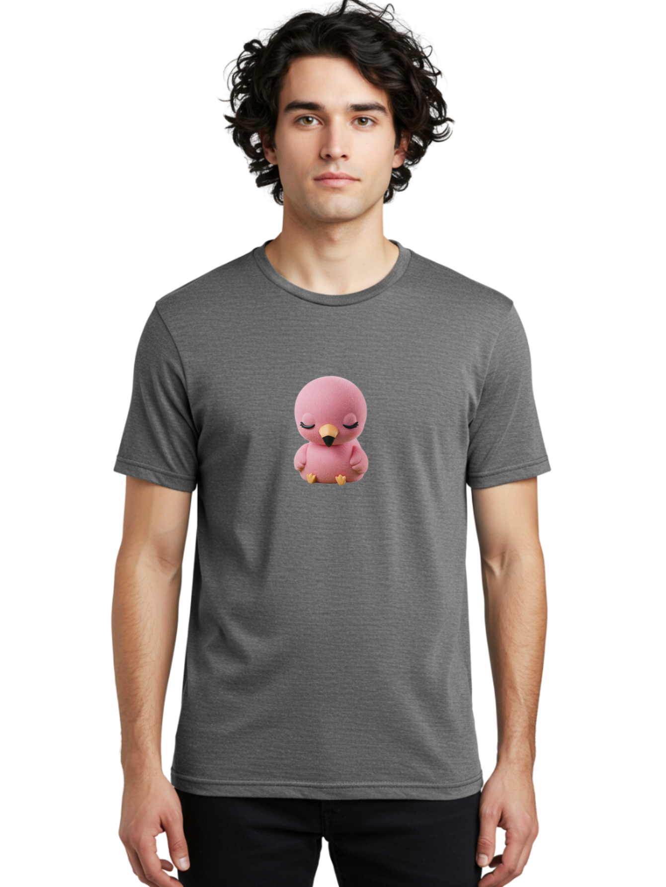 Pink-Flamingo Men'S Graphic Tee, 100% Cotton, Comfortable Casual Summer Wear, Machine Washable, Vintage Camera, Old Camera, Antique Camera, Black Camera, Classic Photography, Photography Equipment, Nostalgic Device, Film Camera, Camera Art Baj184