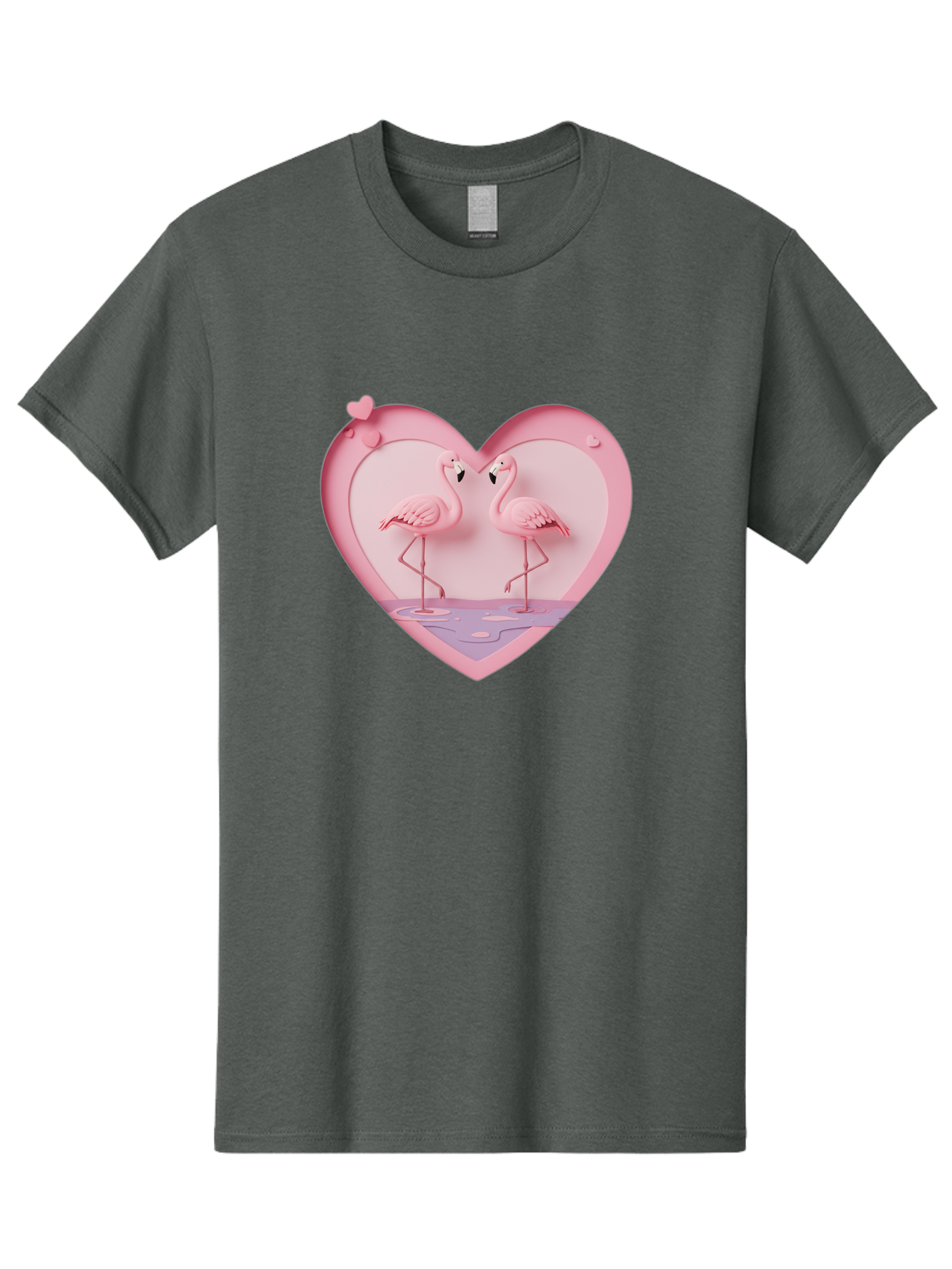 Pink-Flamingos-Heart Men'S Graphic Tee, 100% Cotton, Comfortable Casual Summer Wear, Machine Washable, Vintage Camera, Old Camera, Antique Camera, Black Camera, Classic Photography, Photography Equipment, Nostalgic Device, Film Camera, Baj187