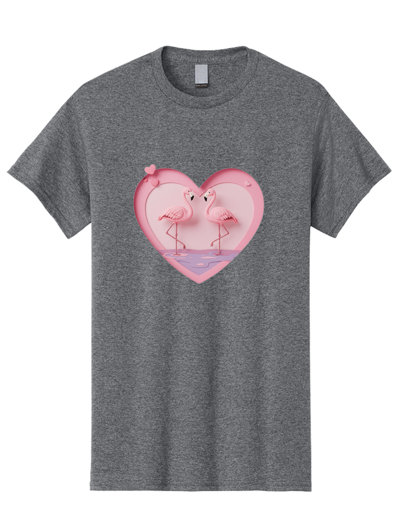 Pink-Flamingos-Heart Men'S Graphic Tee, 100% Cotton, Comfortable Casual Summer Wear, Machine Washable, Vintage Camera, Old Camera, Antique Camera, Black Camera, Classic Photography, Photography Equipment, Nostalgic Device, Film Camera, Baj187