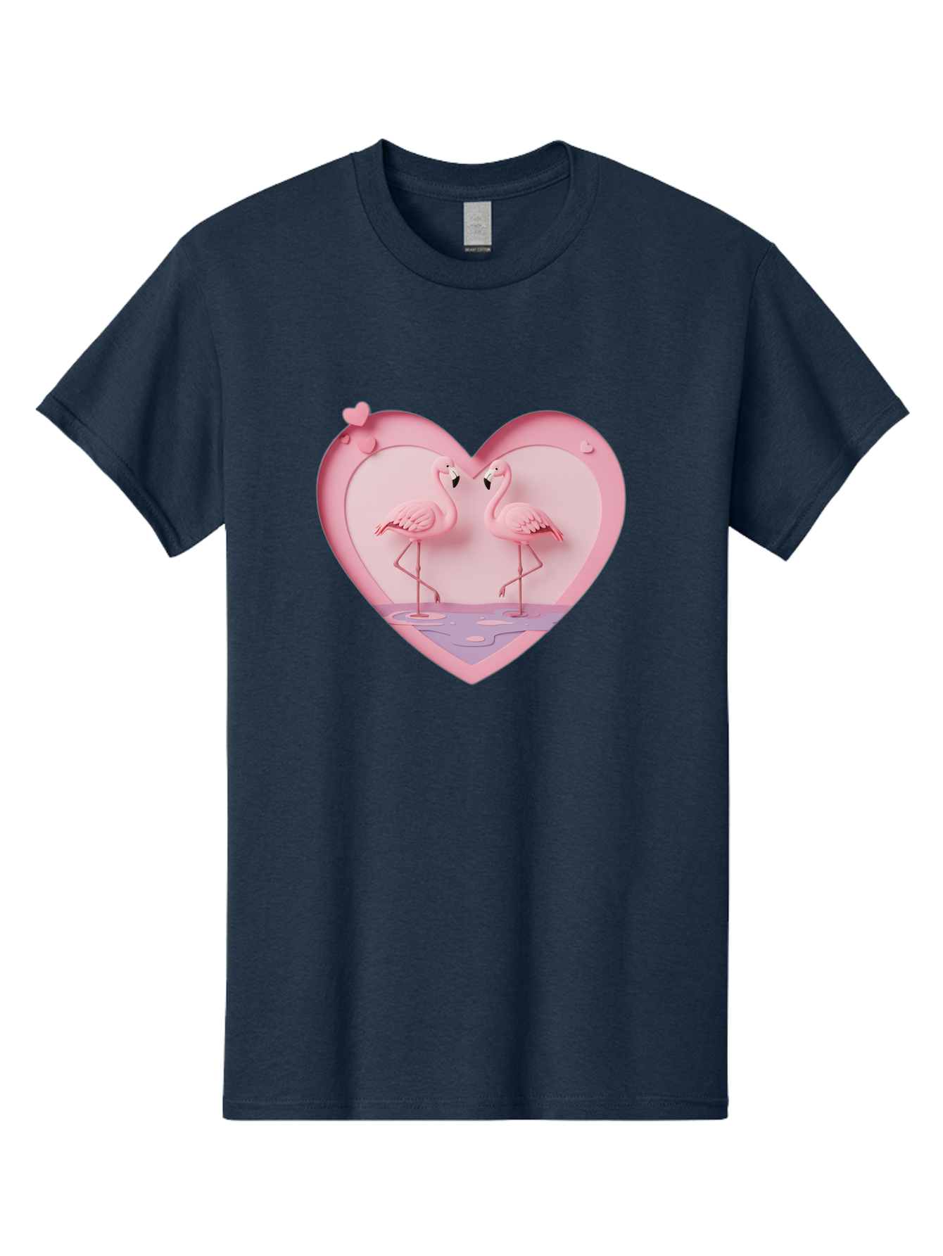 Pink-Flamingos-Heart Men'S Graphic Tee, 100% Cotton, Comfortable Casual Summer Wear, Machine Washable, Vintage Camera, Old Camera, Antique Camera, Black Camera, Classic Photography, Photography Equipment, Nostalgic Device, Film Camera, Baj187