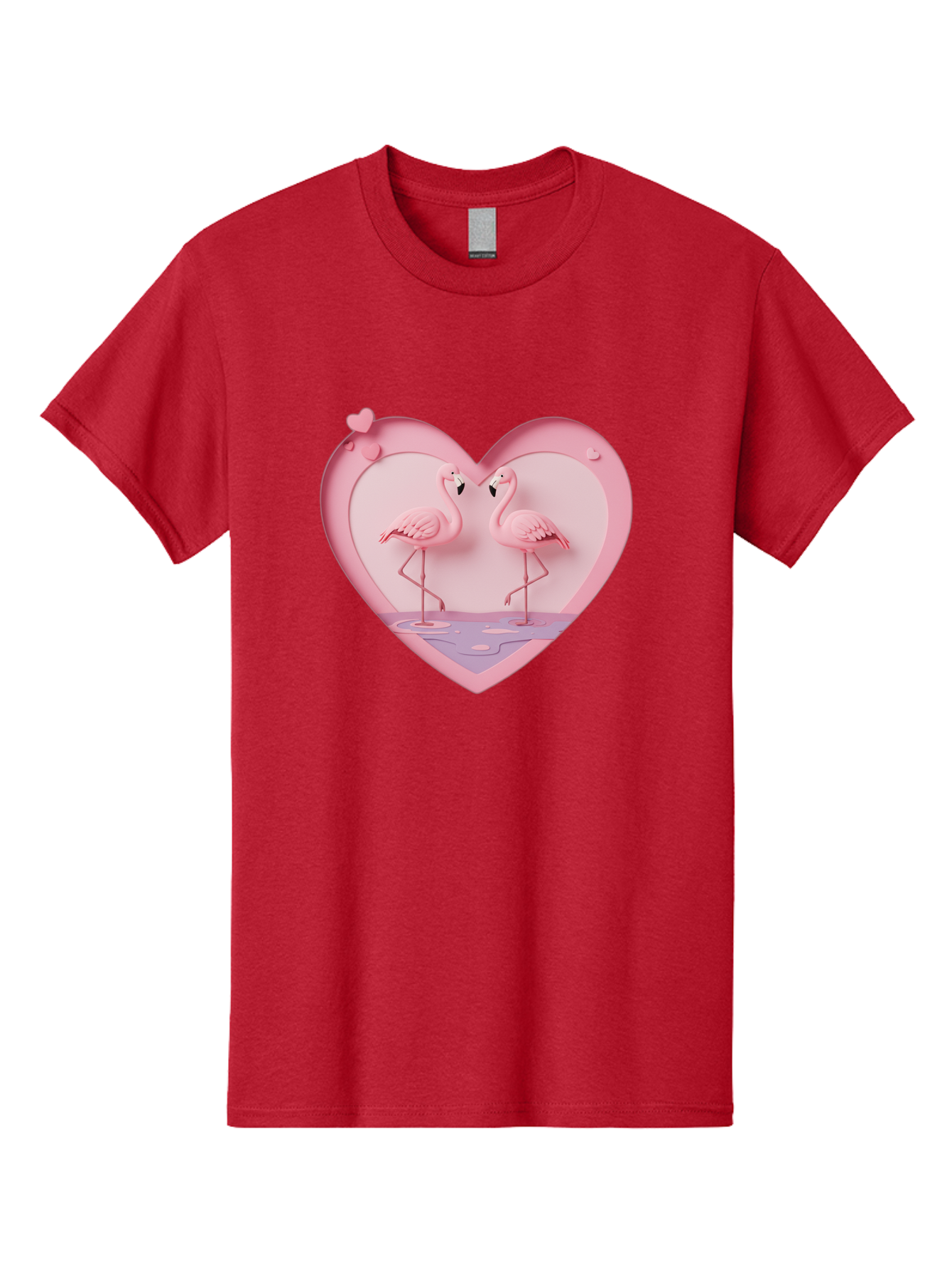 Pink-Flamingos-Heart Men'S Graphic Tee, 100% Cotton, Comfortable Casual Summer Wear, Machine Washable, Vintage Camera, Old Camera, Antique Camera, Black Camera, Classic Photography, Photography Equipment, Nostalgic Device, Film Camera, Baj187