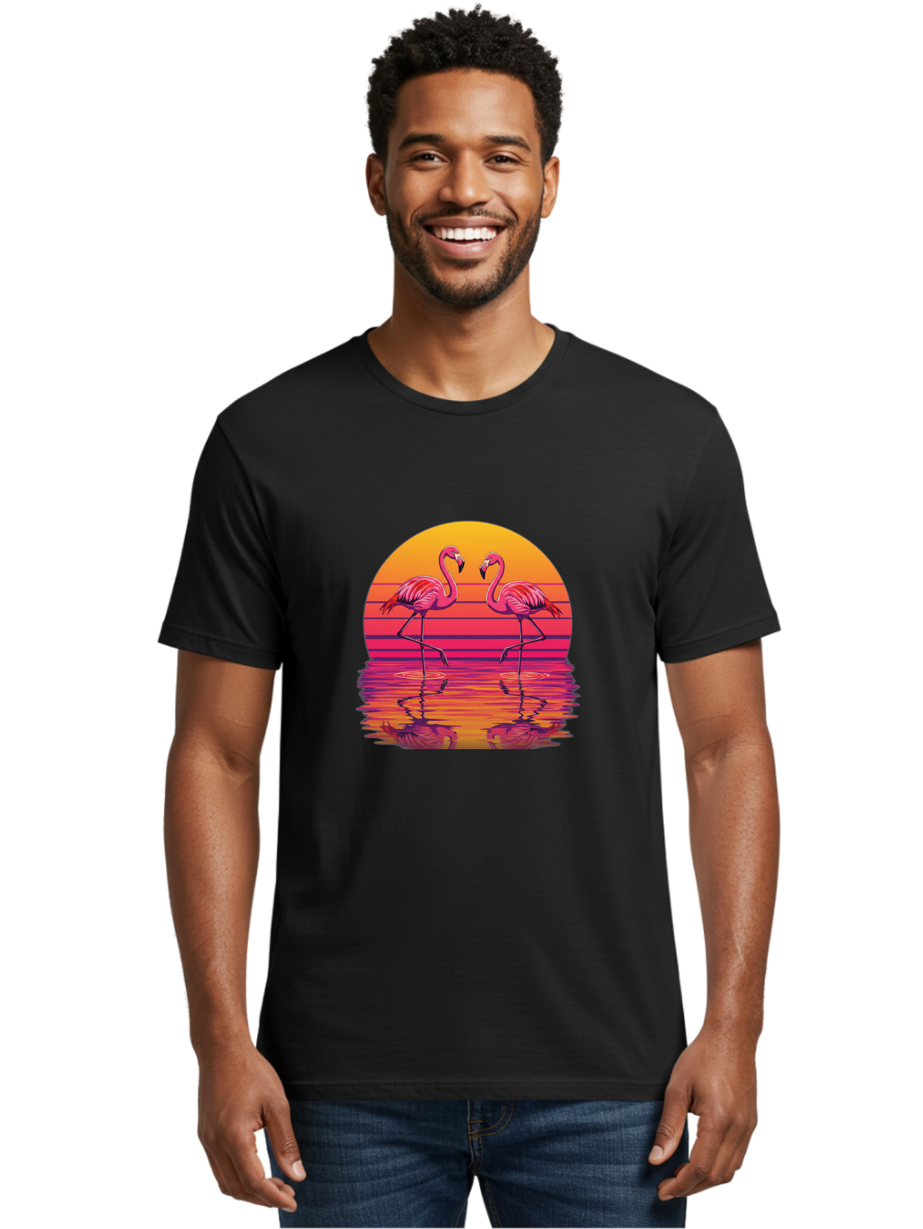 Pink-Flamingos Men'S Graphic Tee, 100% Cotton, Comfortable Casual Summer Wear, Machine Washable, Vintage Camera, Old Camera, Antique Camera, Black Camera, Classic Photography, Photography Equipment, Nostalgic Device, Film Camera, Camera Art Baj188