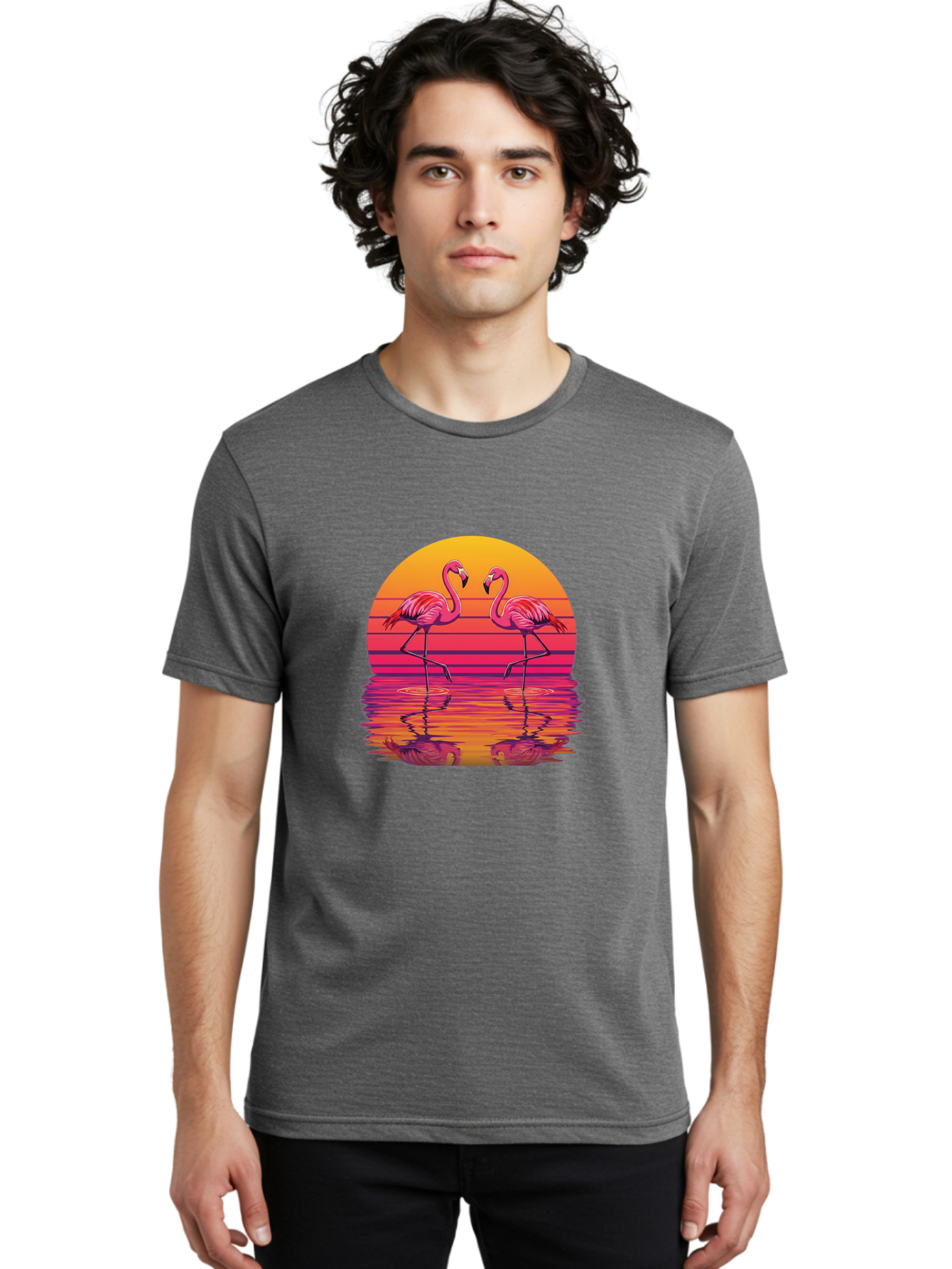 Pink-Flamingos Men'S Graphic Tee, 100% Cotton, Comfortable Casual Summer Wear, Machine Washable, Vintage Camera, Old Camera, Antique Camera, Black Camera, Classic Photography, Photography Equipment, Nostalgic Device, Film Camera, Camera Art Baj188