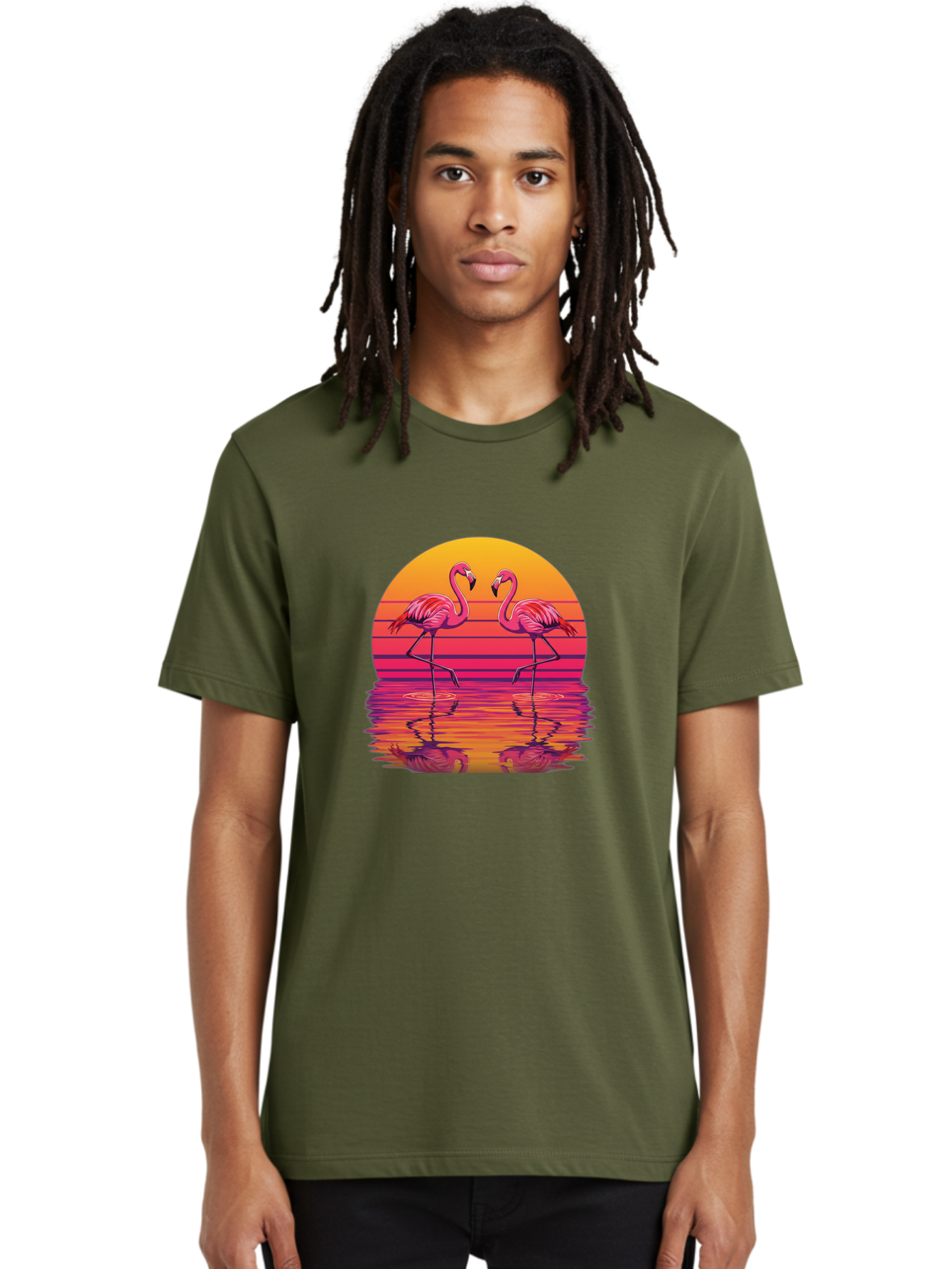 Pink-Flamingos Men'S Graphic Tee, 100% Cotton, Comfortable Casual Summer Wear, Machine Washable, Vintage Camera, Old Camera, Antique Camera, Black Camera, Classic Photography, Photography Equipment, Nostalgic Device, Film Camera, Camera Art Baj188