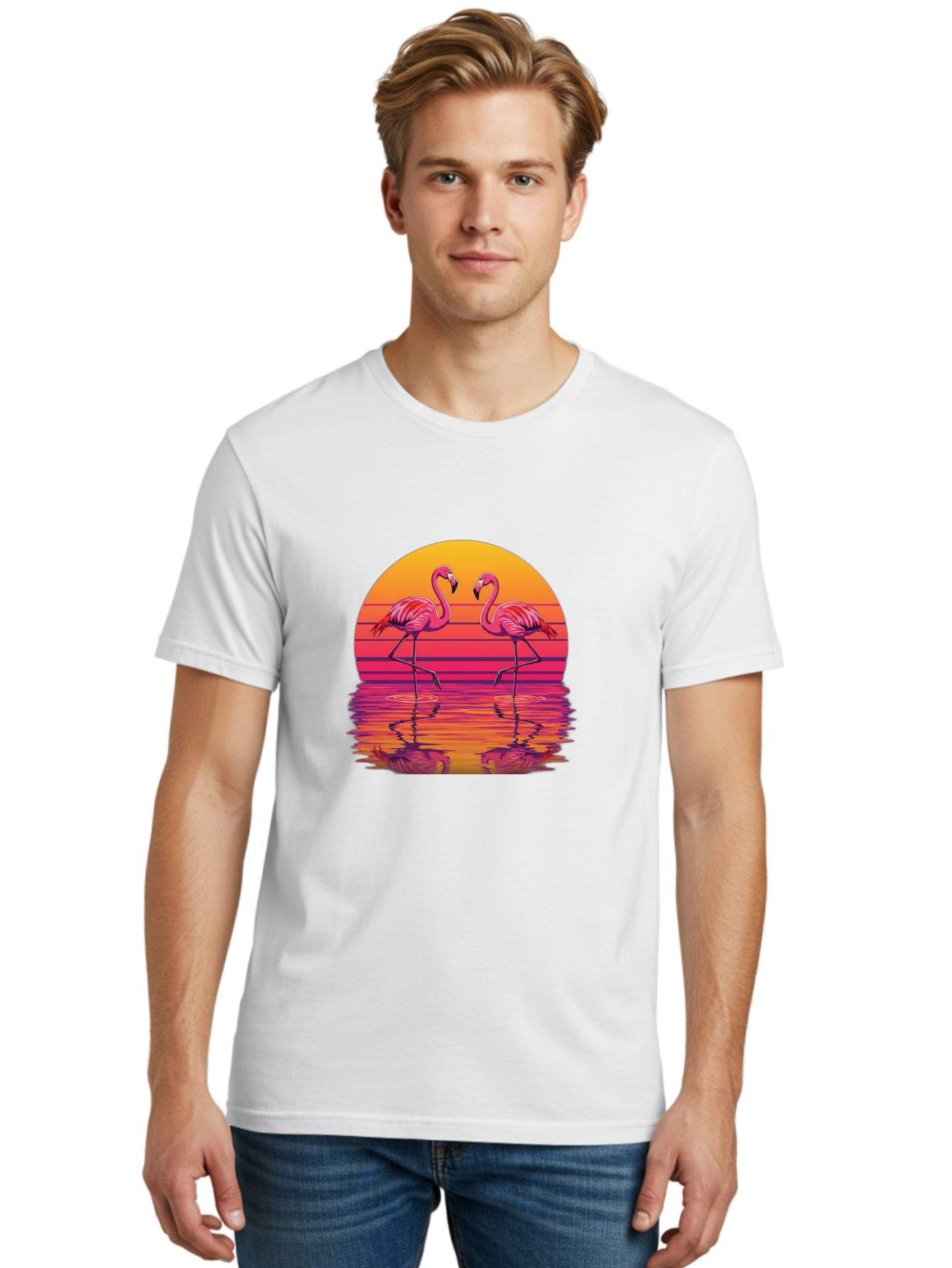 Pink-Flamingos Men'S Graphic Tee, 100% Cotton, Comfortable Casual Summer Wear, Machine Washable, Vintage Camera, Old Camera, Antique Camera, Black Camera, Classic Photography, Photography Equipment, Nostalgic Device, Film Camera, Camera Art Baj188