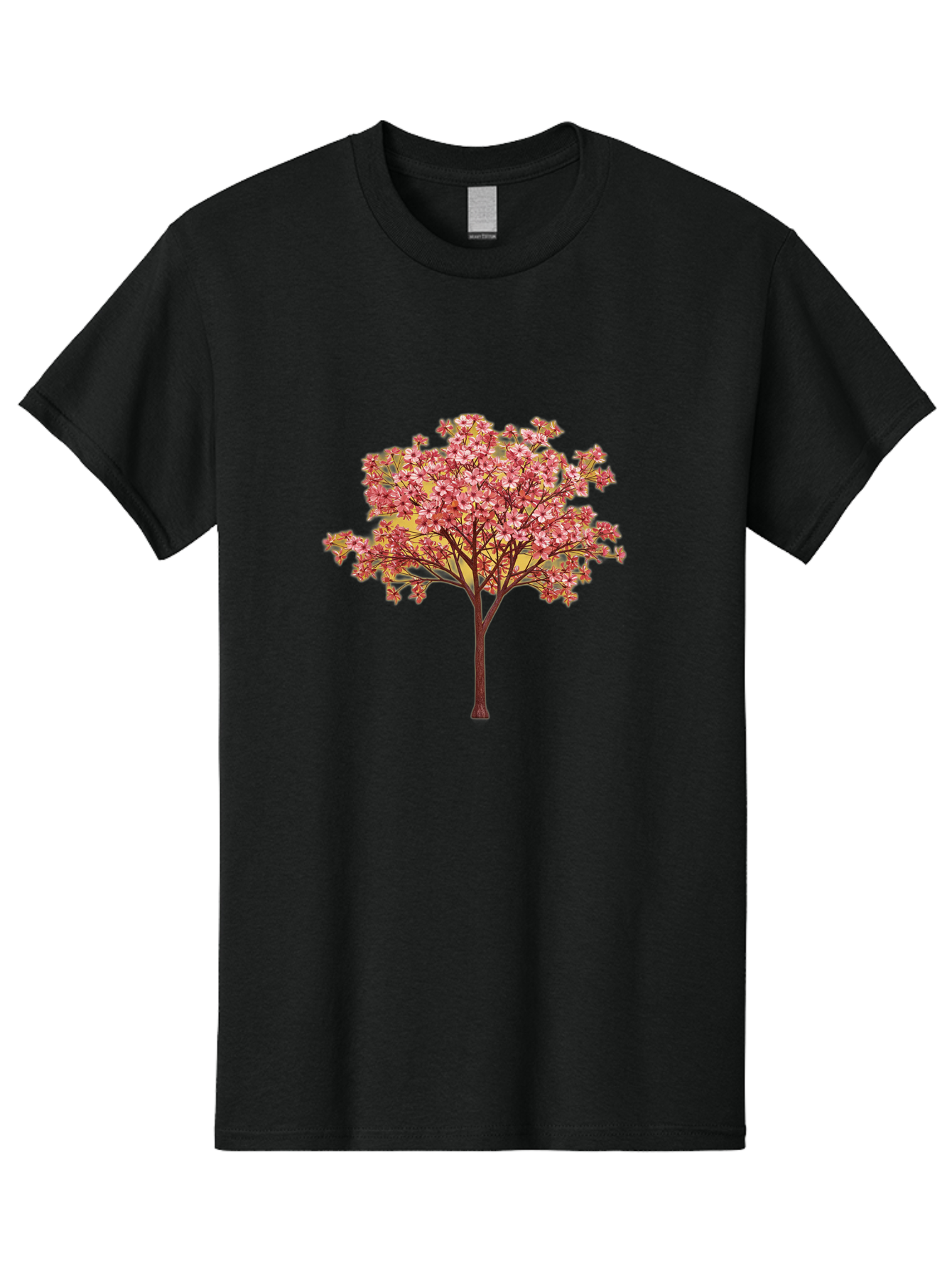 Pink-Flowering-Tree Men'S Graphic Tee, 100% Cotton, Comfortable Casual Summer Wear, Machine Washable, Vintage Camera, Old Camera, Antique Camera, Black Camera, Classic Photography, Photography Equipment, Nostalgic Device, Film Camera, Baj189