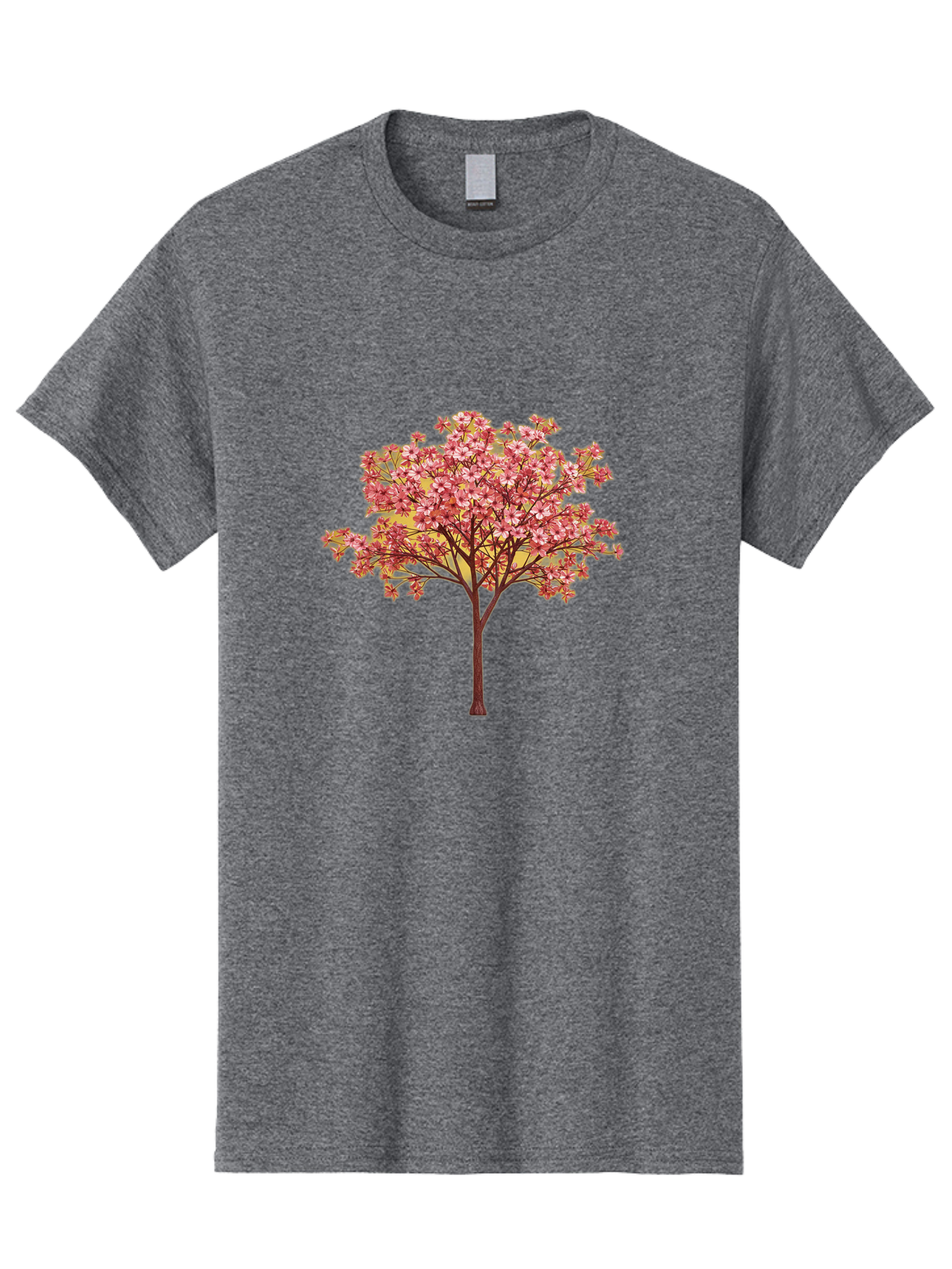 Pink-Flowering-Tree Men'S Graphic Tee, 100% Cotton, Comfortable Casual Summer Wear, Machine Washable, Vintage Camera, Old Camera, Antique Camera, Black Camera, Classic Photography, Photography Equipment, Nostalgic Device, Film Camera, Baj189