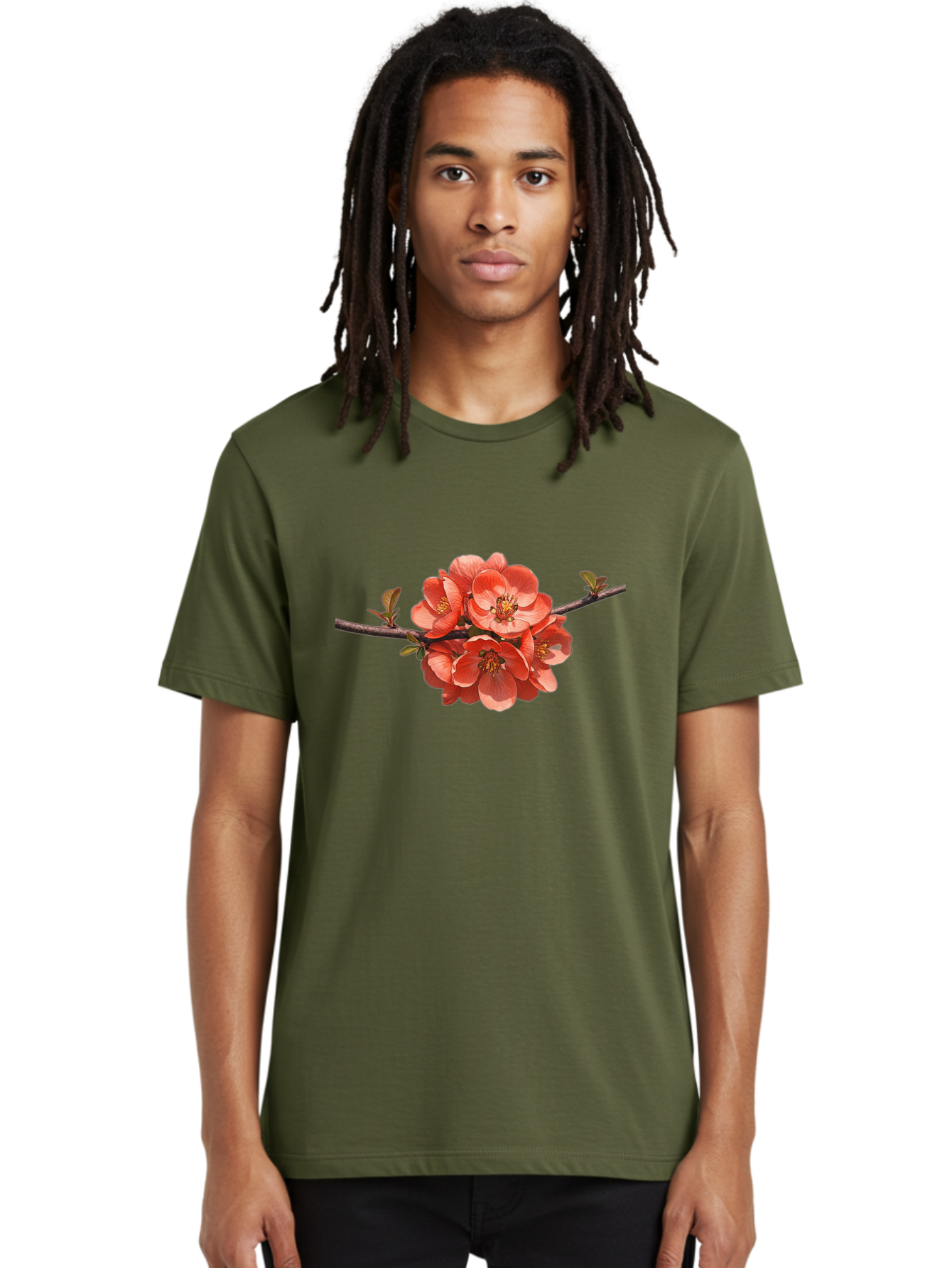 Pink-Flowers-1 Men'S Graphic Tee, 100% Cotton, Comfortable Casual Summer Wear, Machine Washable, Vintage Camera, Old Camera, Antique Camera, Black Camera, Classic Photography, Photography Equipment, Nostalgic Device, Film Camera, Camera Art Baj190