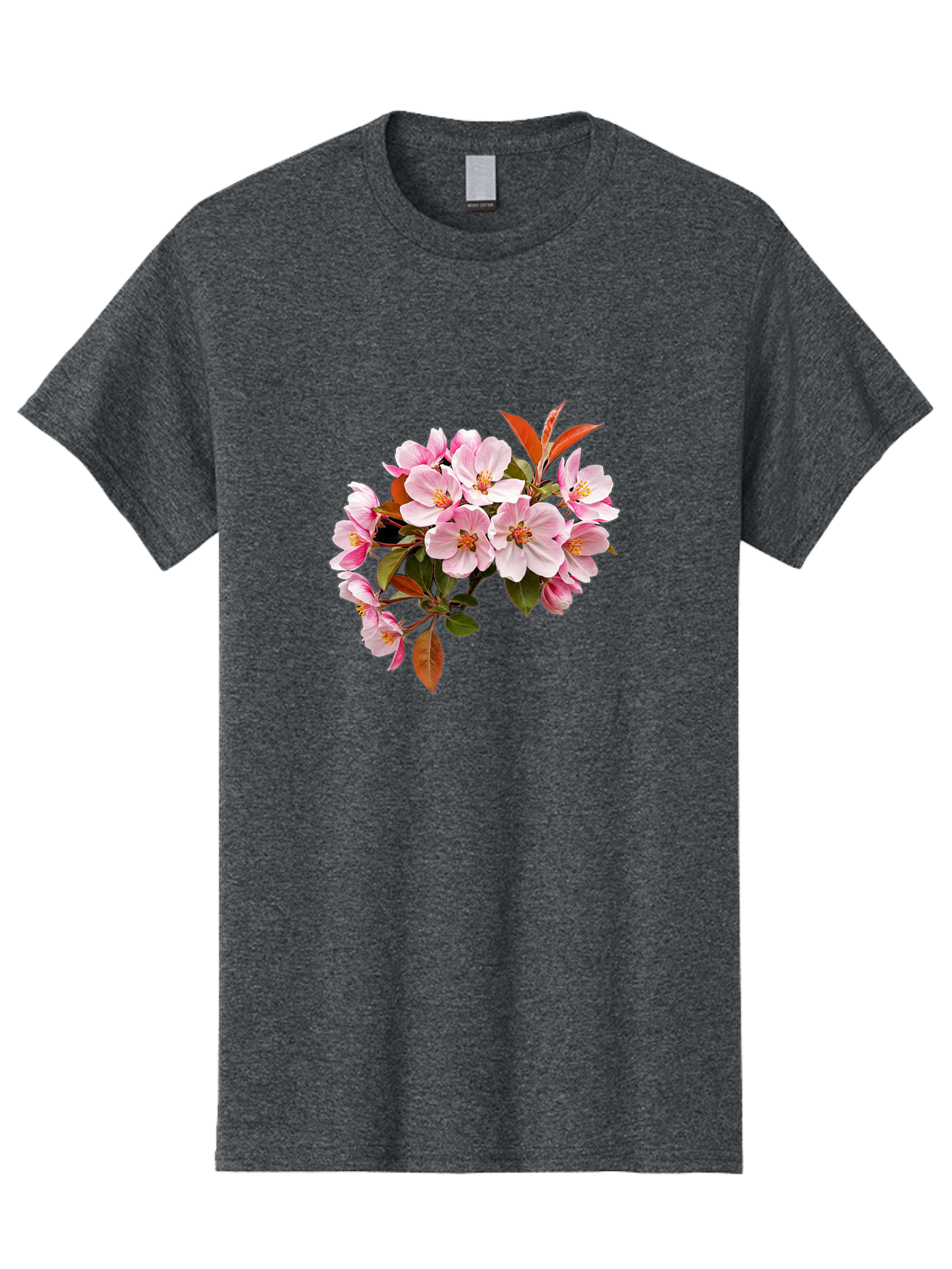 Pink-Flowers-2 Men'S Graphic Tee, 100% Cotton, Comfortable Casual Summer Wear, Machine Washable, Vintage Camera, Old Camera, Antique Camera, Black Camera, Classic Photography, Photography Equipment, Nostalgic Device, Film Camera, Camera Art Baj191