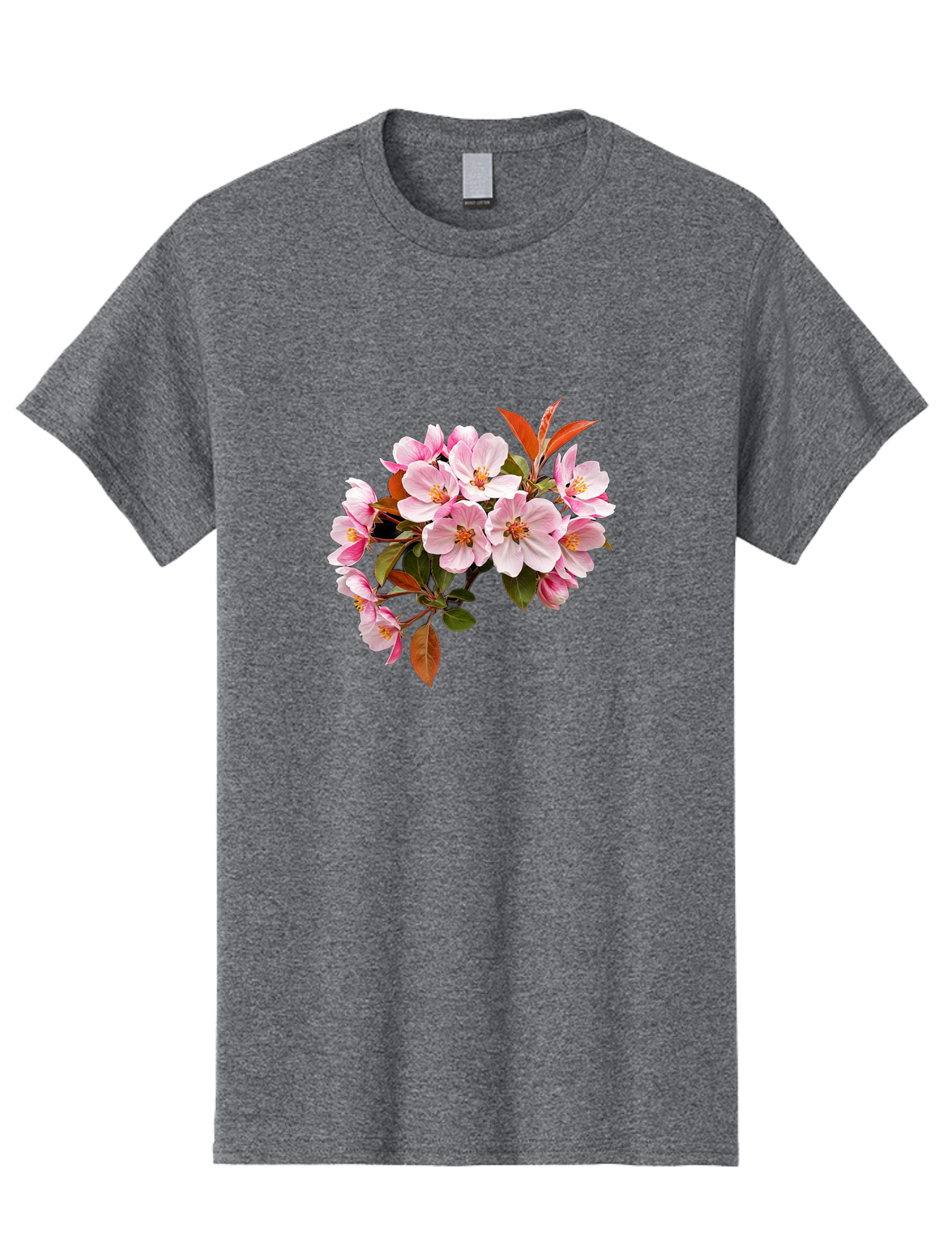 Pink-Flowers-2 Men'S Graphic Tee, 100% Cotton, Comfortable Casual Summer Wear, Machine Washable, Vintage Camera, Old Camera, Antique Camera, Black Camera, Classic Photography, Photography Equipment, Nostalgic Device, Film Camera, Camera Art Baj191