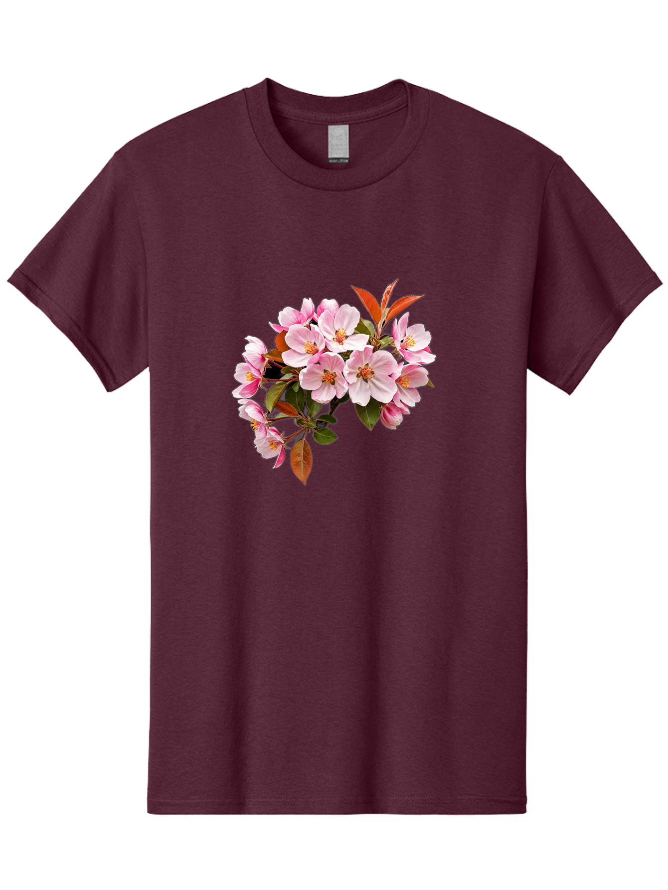 Pink-Flowers-2 Men'S Graphic Tee, 100% Cotton, Comfortable Casual Summer Wear, Machine Washable, Vintage Camera, Old Camera, Antique Camera, Black Camera, Classic Photography, Photography Equipment, Nostalgic Device, Film Camera, Camera Art Baj191