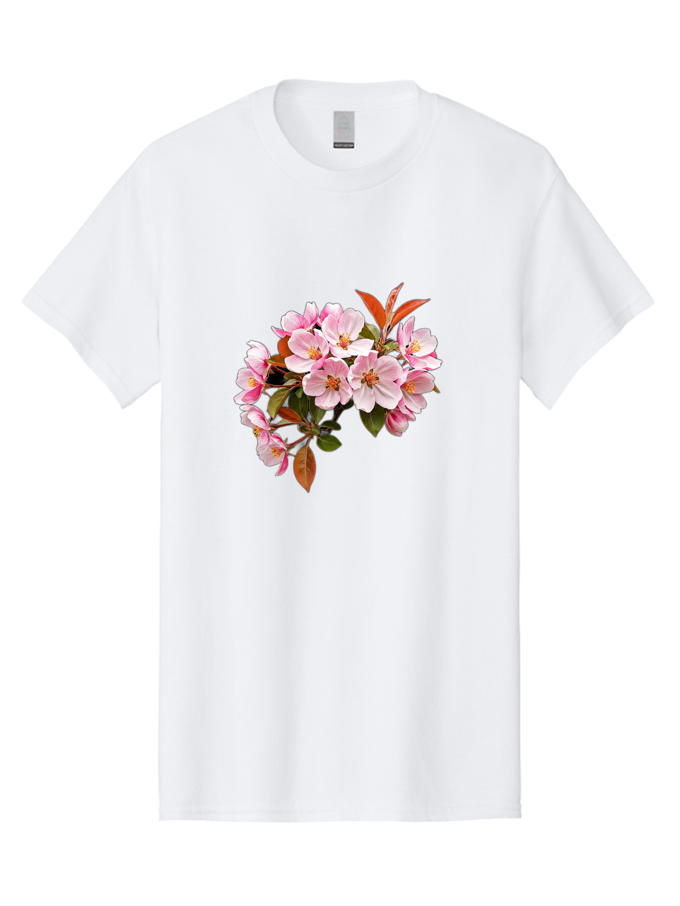 Pink-Flowers-2 Men'S Graphic Tee, 100% Cotton, Comfortable Casual Summer Wear, Machine Washable, Vintage Camera, Old Camera, Antique Camera, Black Camera, Classic Photography, Photography Equipment, Nostalgic Device, Film Camera, Camera Art Baj191