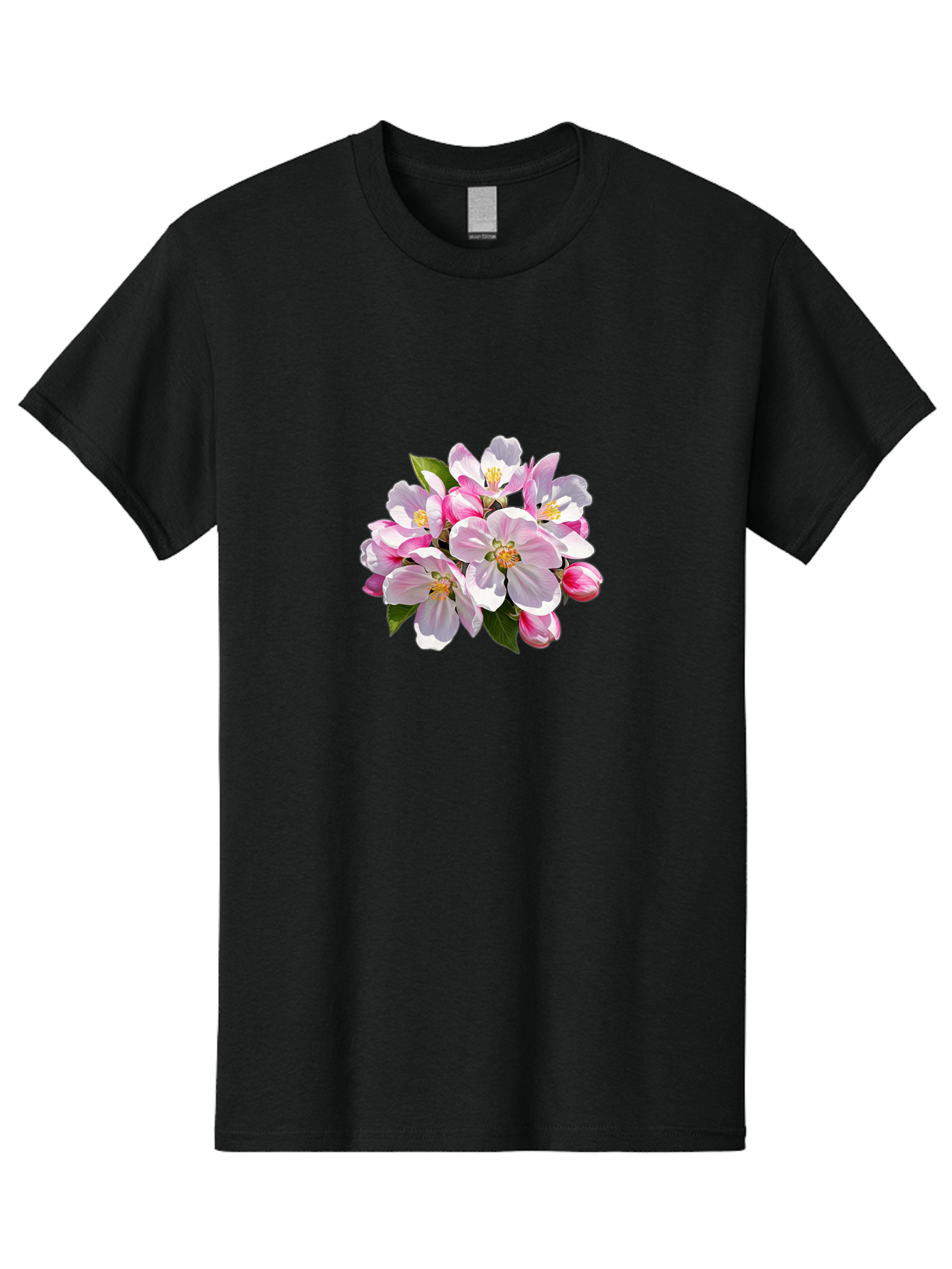 Pink-Flowers-3 Men'S Graphic Tee, 100% Cotton, Comfortable Casual Summer Wear, Machine Washable, Vintage Camera, Old Camera, Antique Camera, Black Camera, Classic Photography, Photography Equipment, Nostalgic Device, Film Camera, Camera Art Baj192