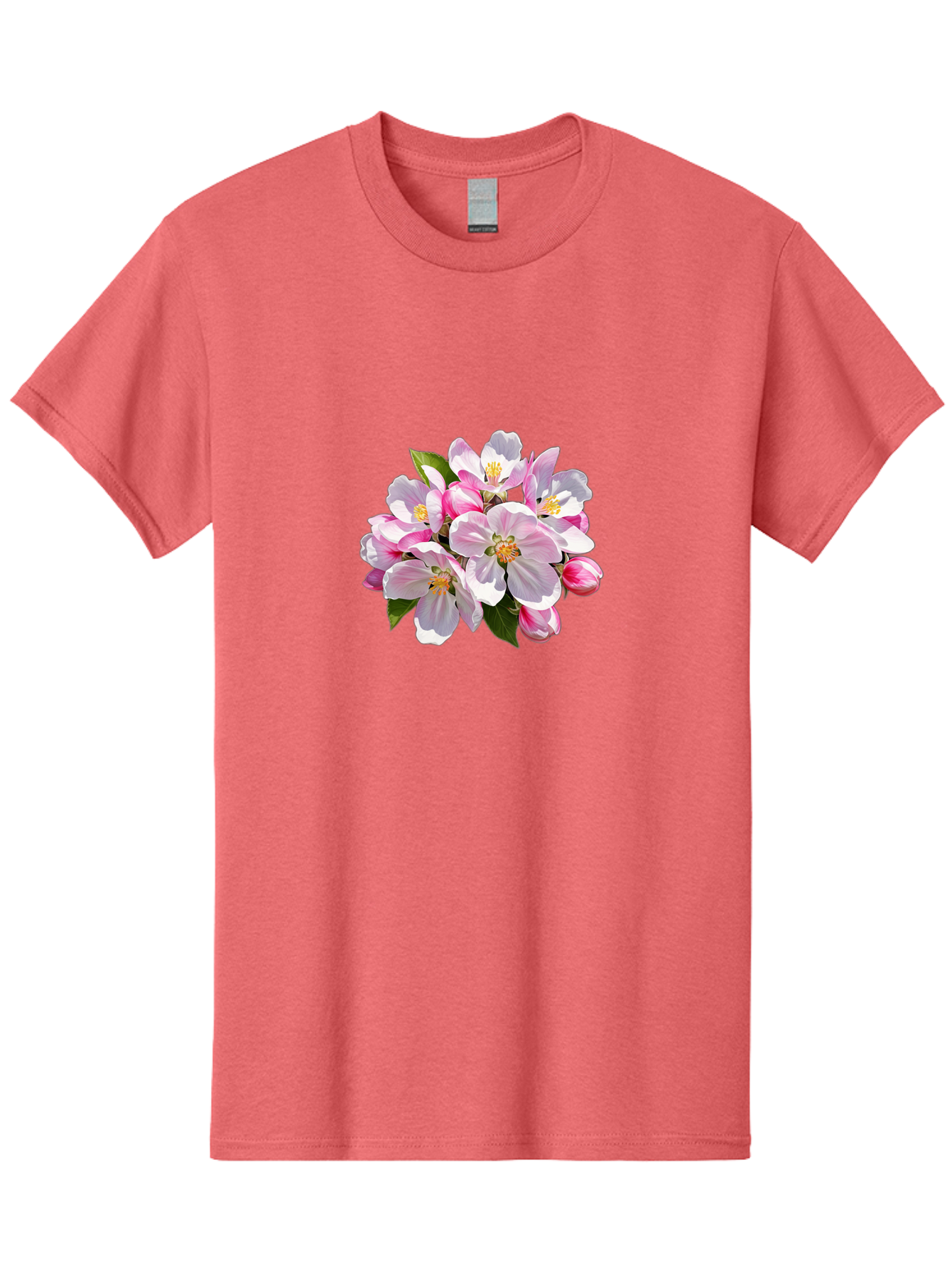 Pink-Flowers-3 Men'S Graphic Tee, 100% Cotton, Comfortable Casual Summer Wear, Machine Washable, Vintage Camera, Old Camera, Antique Camera, Black Camera, Classic Photography, Photography Equipment, Nostalgic Device, Film Camera, Camera Art Baj192