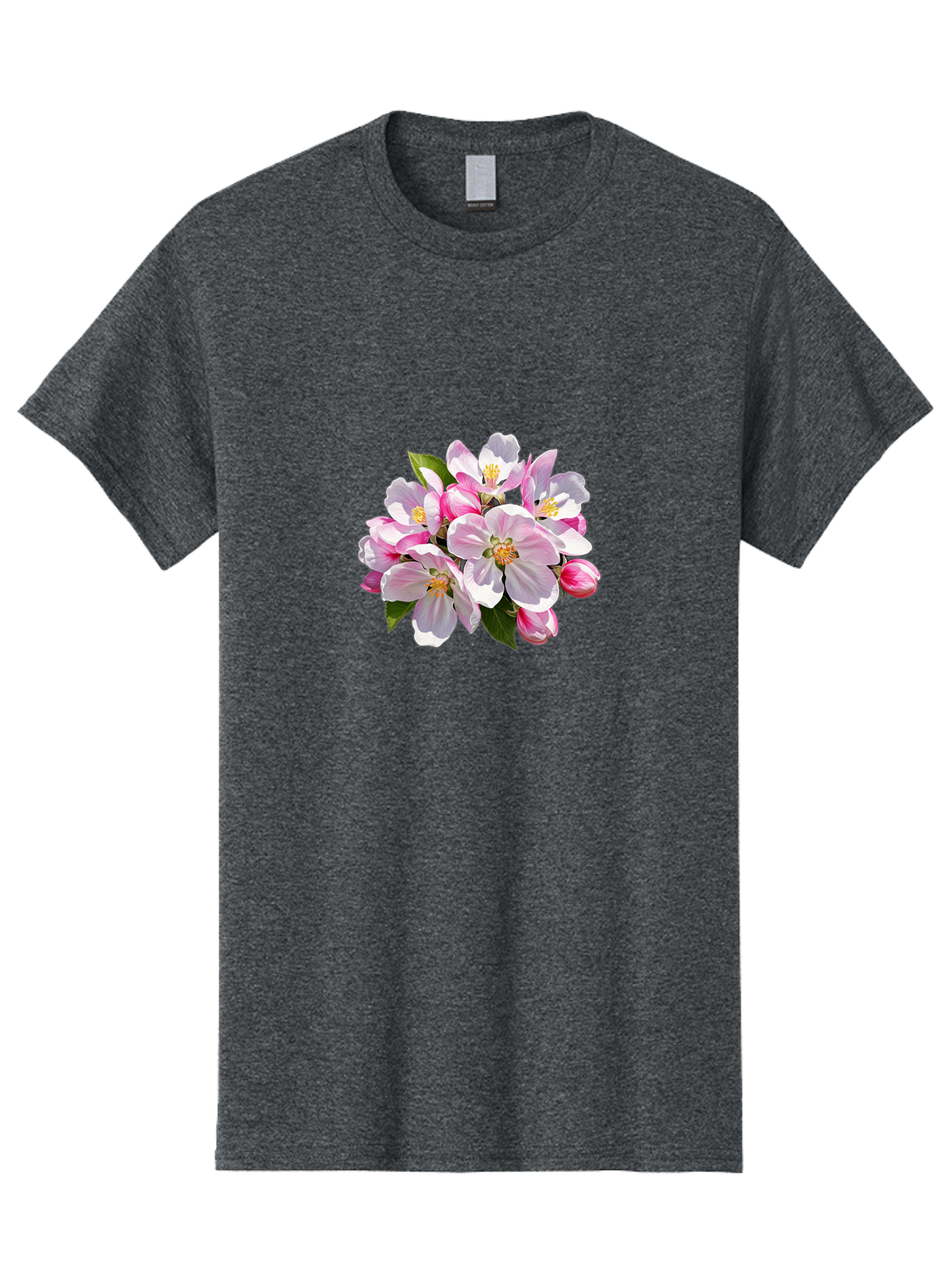 Pink-Flowers-3 Men'S Graphic Tee, 100% Cotton, Comfortable Casual Summer Wear, Machine Washable, Vintage Camera, Old Camera, Antique Camera, Black Camera, Classic Photography, Photography Equipment, Nostalgic Device, Film Camera, Camera Art Baj192