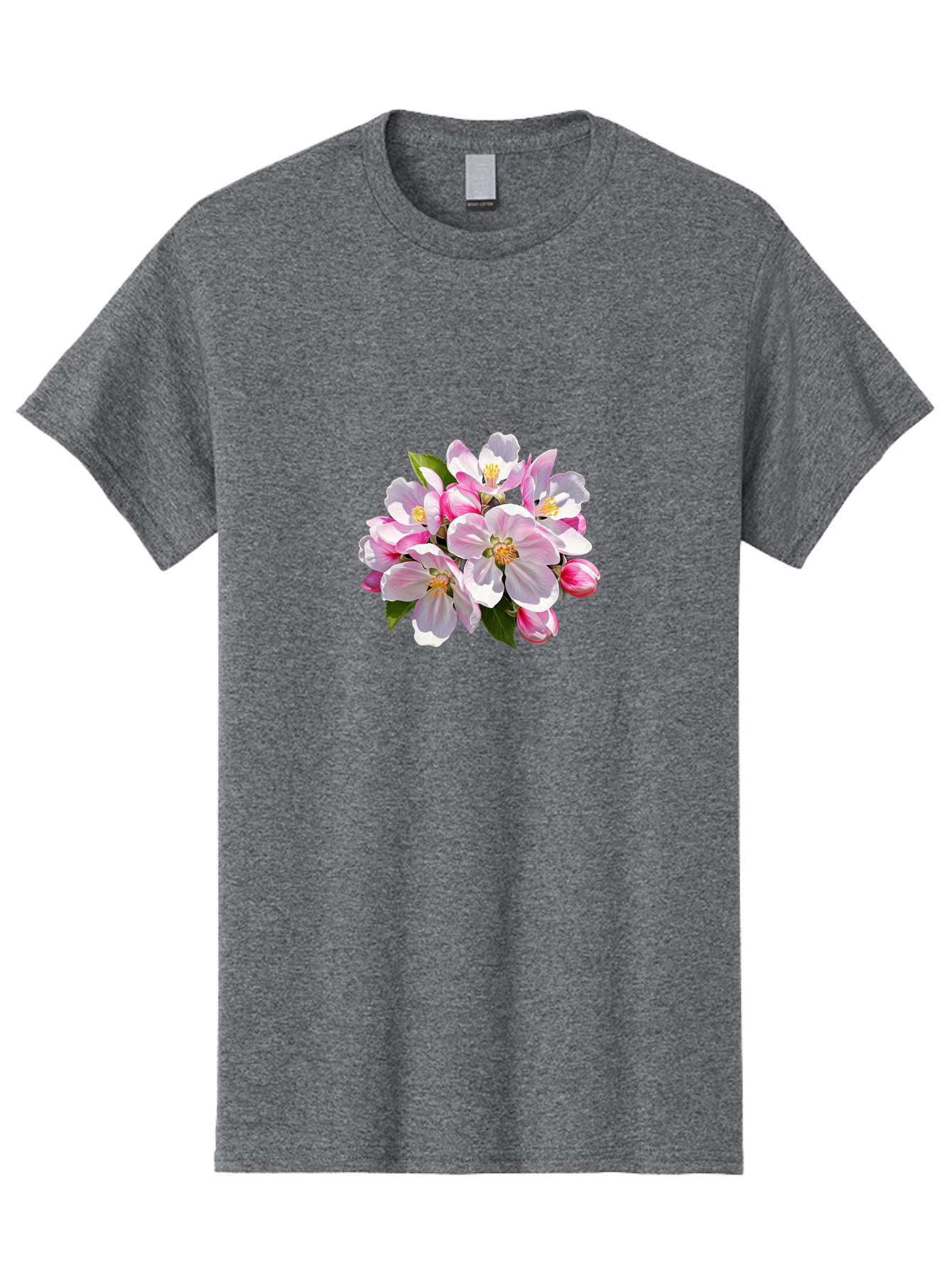 Pink-Flowers-3 Men'S Graphic Tee, 100% Cotton, Comfortable Casual Summer Wear, Machine Washable, Vintage Camera, Old Camera, Antique Camera, Black Camera, Classic Photography, Photography Equipment, Nostalgic Device, Film Camera, Camera Art Baj192