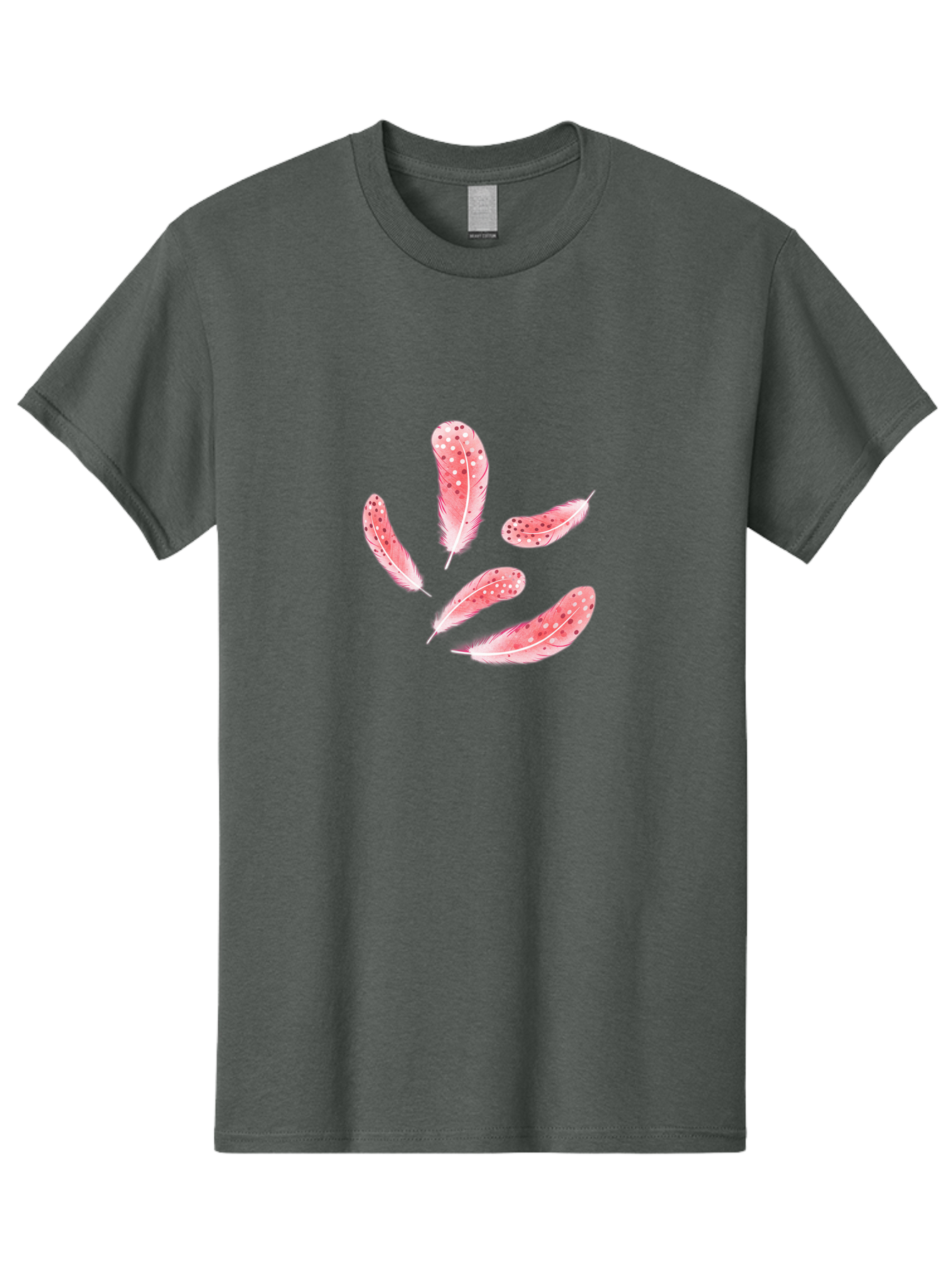 Pink-Spotted-Feathers Men'S Graphic Tee, 100% Cotton, Comfortable Casual Summer Wear, Machine Washable, Vintage Camera, Old Camera, Antique Camera, Black Camera, Classic Photography, Photography Equipment, Nostalgic Device, Film Camera, Baj196
