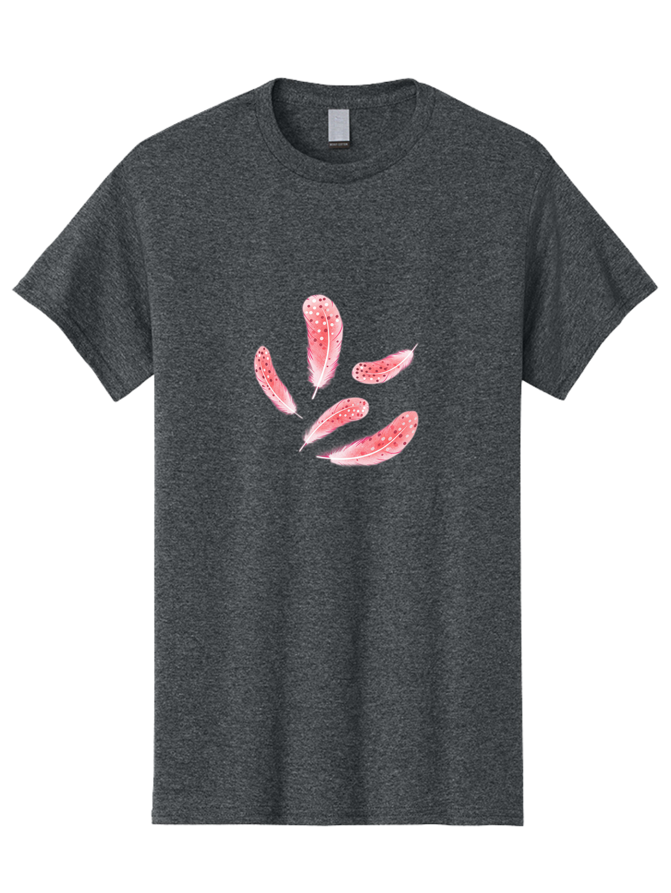 Pink-Spotted-Feathers Men'S Graphic Tee, 100% Cotton, Comfortable Casual Summer Wear, Machine Washable, Vintage Camera, Old Camera, Antique Camera, Black Camera, Classic Photography, Photography Equipment, Nostalgic Device, Film Camera, Baj196