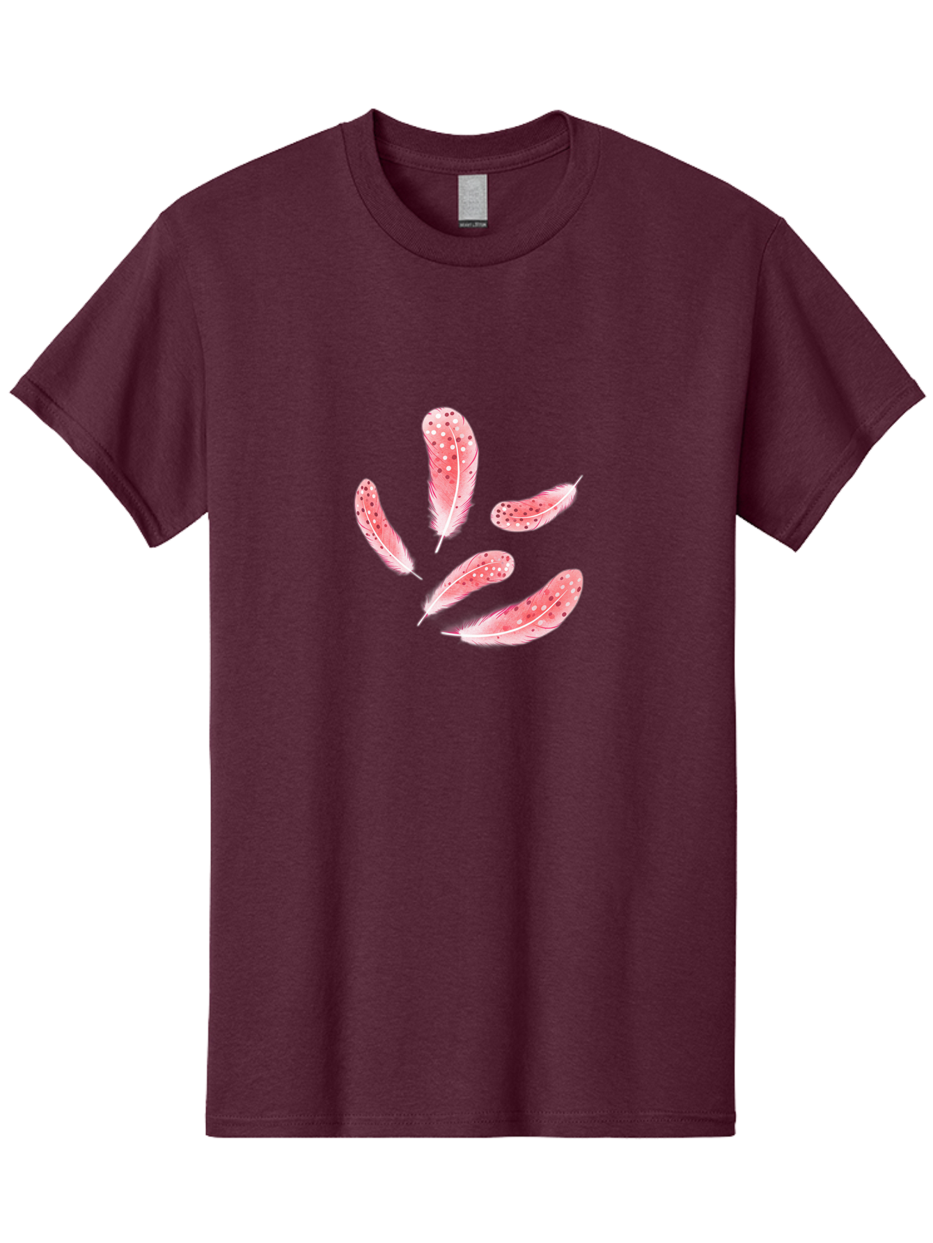 Pink-Spotted-Feathers Men'S Graphic Tee, 100% Cotton, Comfortable Casual Summer Wear, Machine Washable, Vintage Camera, Old Camera, Antique Camera, Black Camera, Classic Photography, Photography Equipment, Nostalgic Device, Film Camera, Baj196