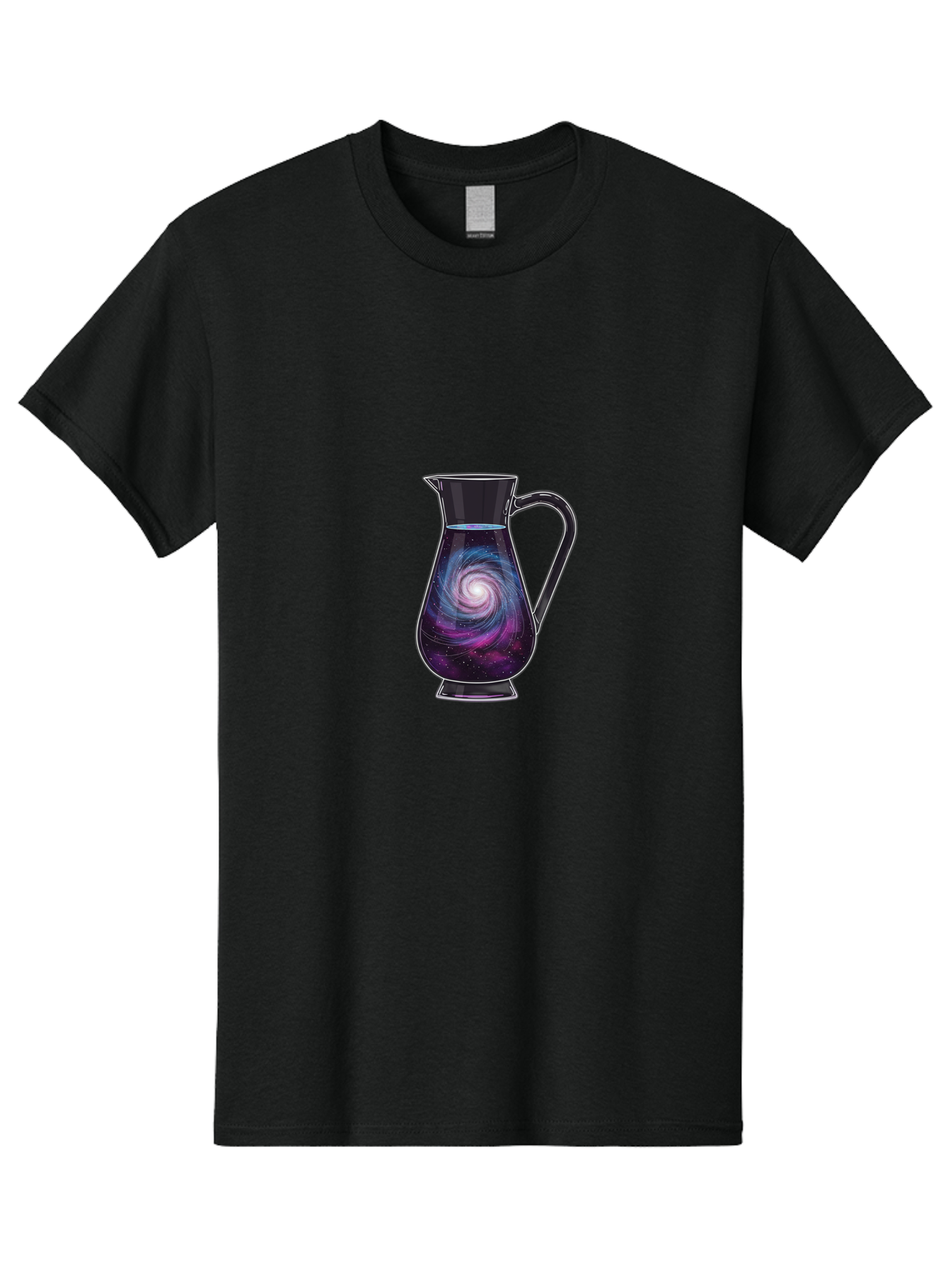 Pitcher-With-Galaxy Men'S Graphic Tee, 100% Cotton, Comfortable Casual Summer Wear, Machine Washable, Vintage Camera, Old Camera, Antique Camera, Black Camera, Classic Photography, Photography Equipment, Nostalgic Device, Film Camera, Baj198