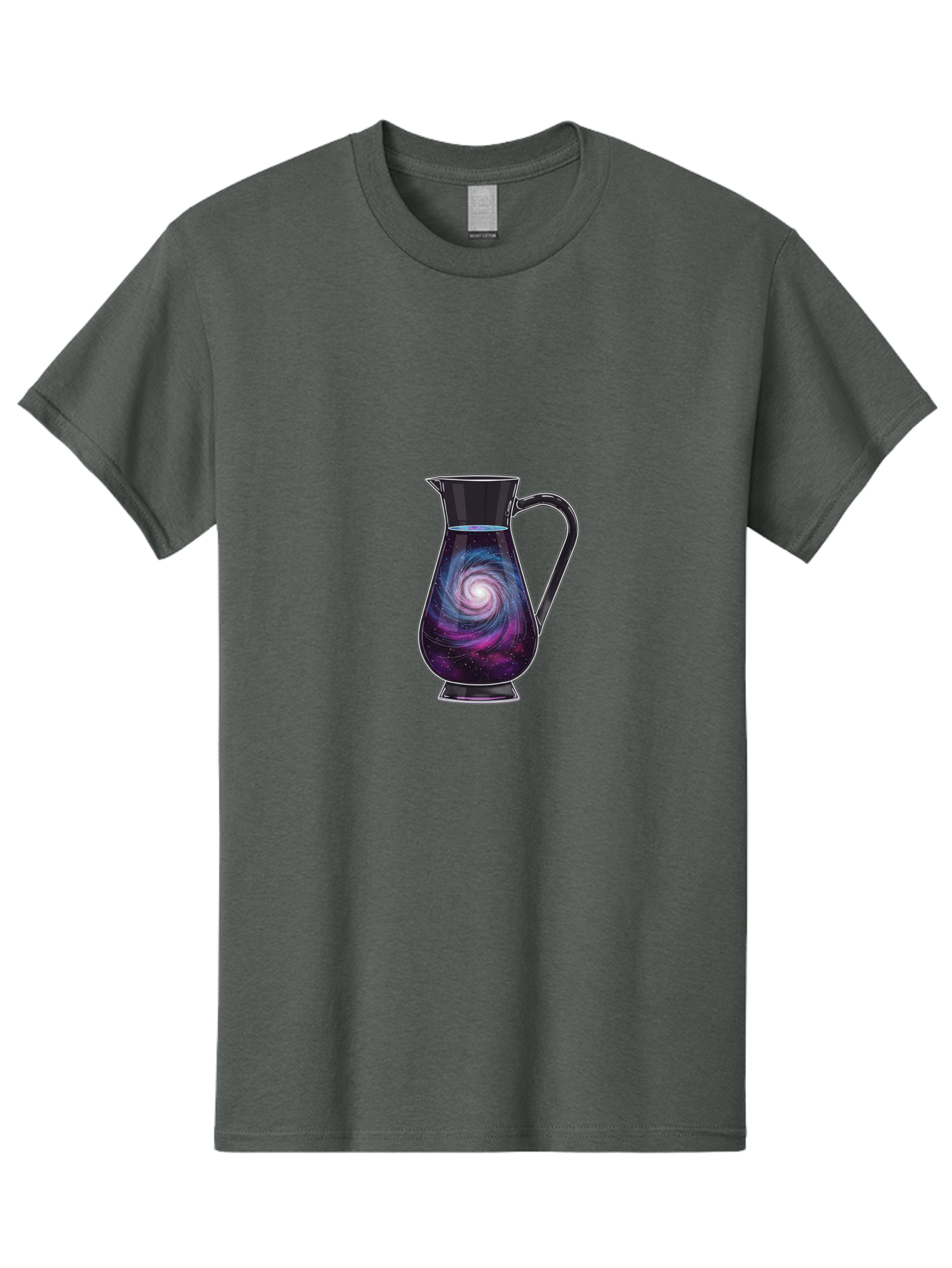 Pitcher-With-Galaxy Men'S Graphic Tee, 100% Cotton, Comfortable Casual Summer Wear, Machine Washable, Vintage Camera, Old Camera, Antique Camera, Black Camera, Classic Photography, Photography Equipment, Nostalgic Device, Film Camera, Baj198