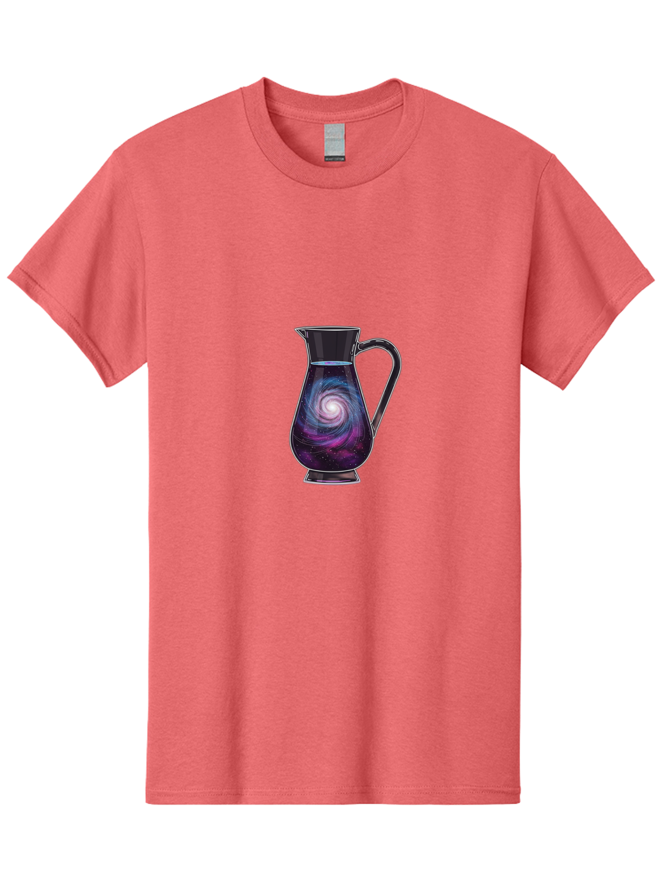 Pitcher-With-Galaxy Men'S Graphic Tee, 100% Cotton, Comfortable Casual Summer Wear, Machine Washable, Vintage Camera, Old Camera, Antique Camera, Black Camera, Classic Photography, Photography Equipment, Nostalgic Device, Film Camera, Baj198
