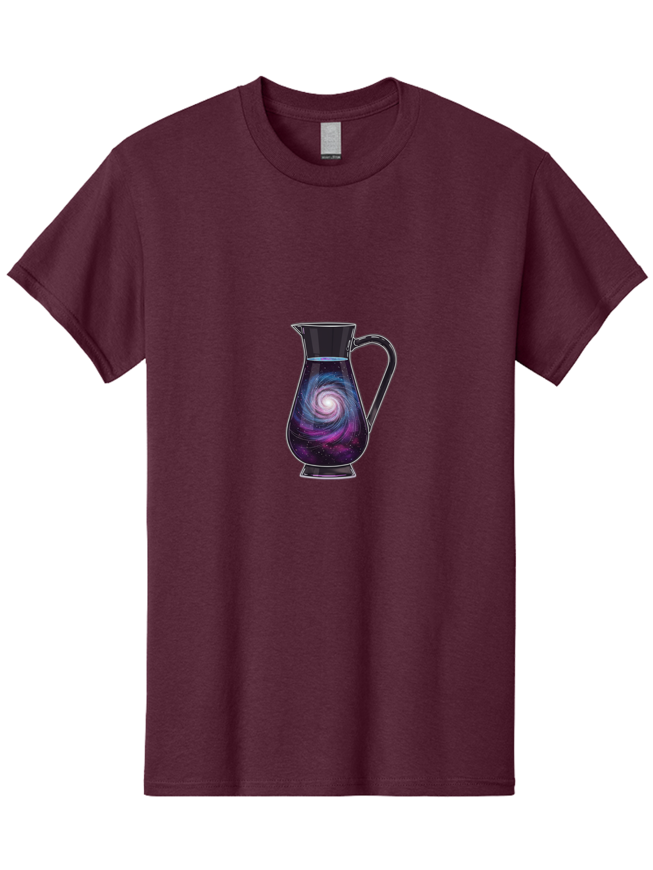 Pitcher-With-Galaxy Men'S Graphic Tee, 100% Cotton, Comfortable Casual Summer Wear, Machine Washable, Vintage Camera, Old Camera, Antique Camera, Black Camera, Classic Photography, Photography Equipment, Nostalgic Device, Film Camera, Baj198