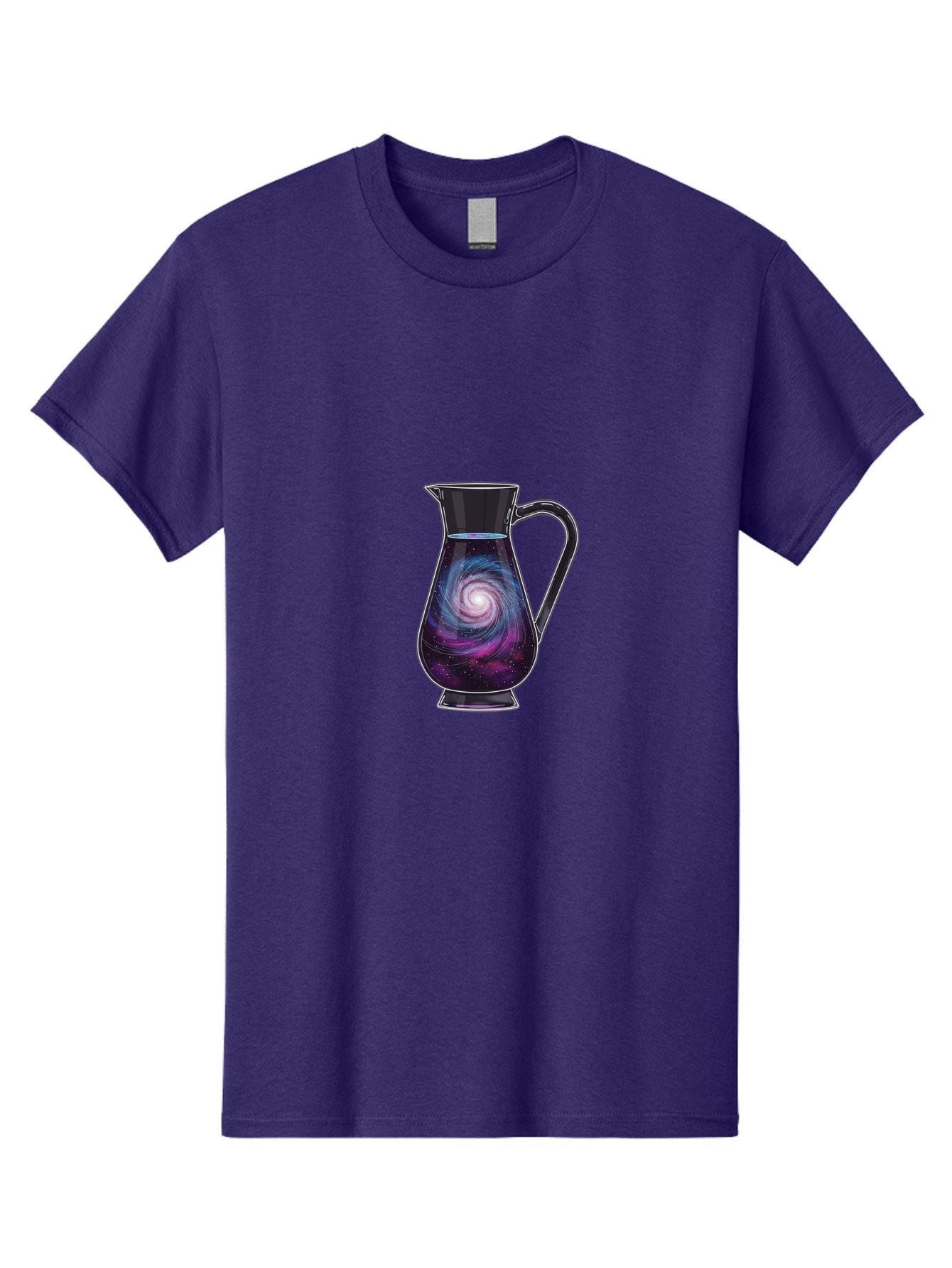 Pitcher-With-Galaxy Men'S Graphic Tee, 100% Cotton, Comfortable Casual Summer Wear, Machine Washable, Vintage Camera, Old Camera, Antique Camera, Black Camera, Classic Photography, Photography Equipment, Nostalgic Device, Film Camera, Baj198