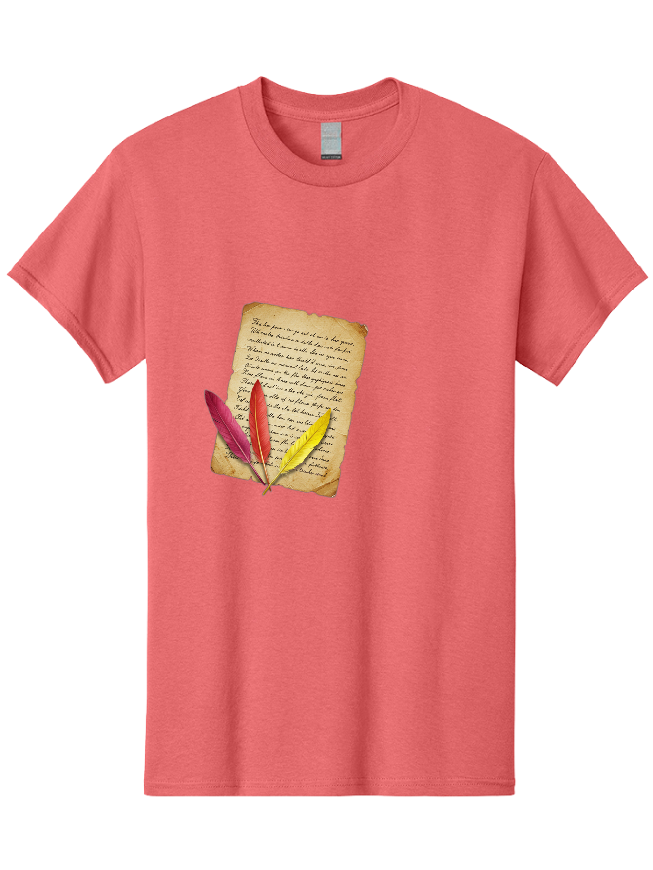 Poem-With-Feathers Men'S Graphic Tee, 100% Cotton, Comfortable Casual Summer Wear, Machine Washable, Vintage Camera, Old Camera, Antique Camera, Black Camera, Classic Photography, Photography Equipment, Nostalgic Device, Film Camera, Baj199