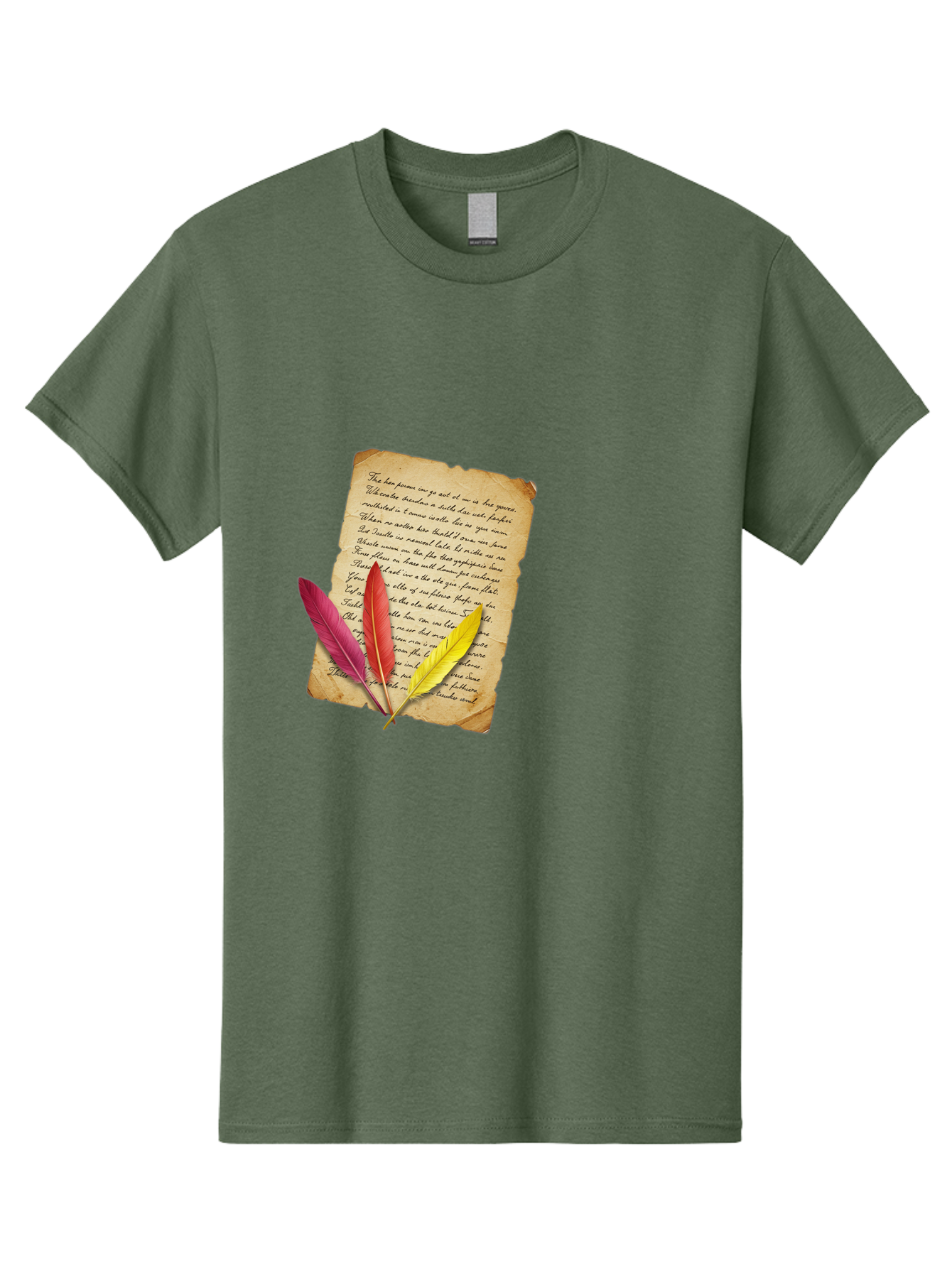Poem-With-Feathers Men'S Graphic Tee, 100% Cotton, Comfortable Casual Summer Wear, Machine Washable, Vintage Camera, Old Camera, Antique Camera, Black Camera, Classic Photography, Photography Equipment, Nostalgic Device, Film Camera, Baj199