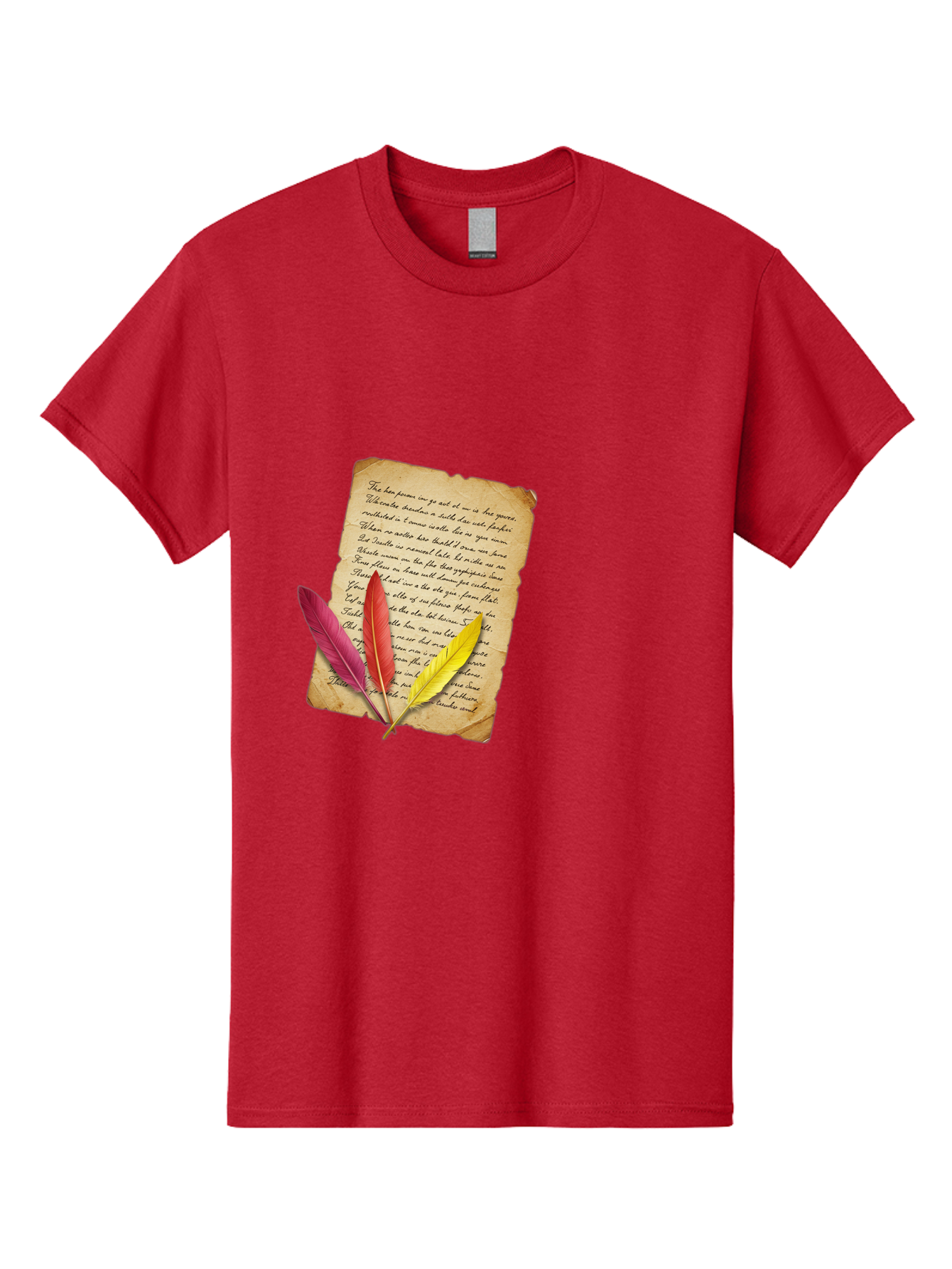 Poem-With-Feathers Men'S Graphic Tee, 100% Cotton, Comfortable Casual Summer Wear, Machine Washable, Vintage Camera, Old Camera, Antique Camera, Black Camera, Classic Photography, Photography Equipment, Nostalgic Device, Film Camera, Baj199