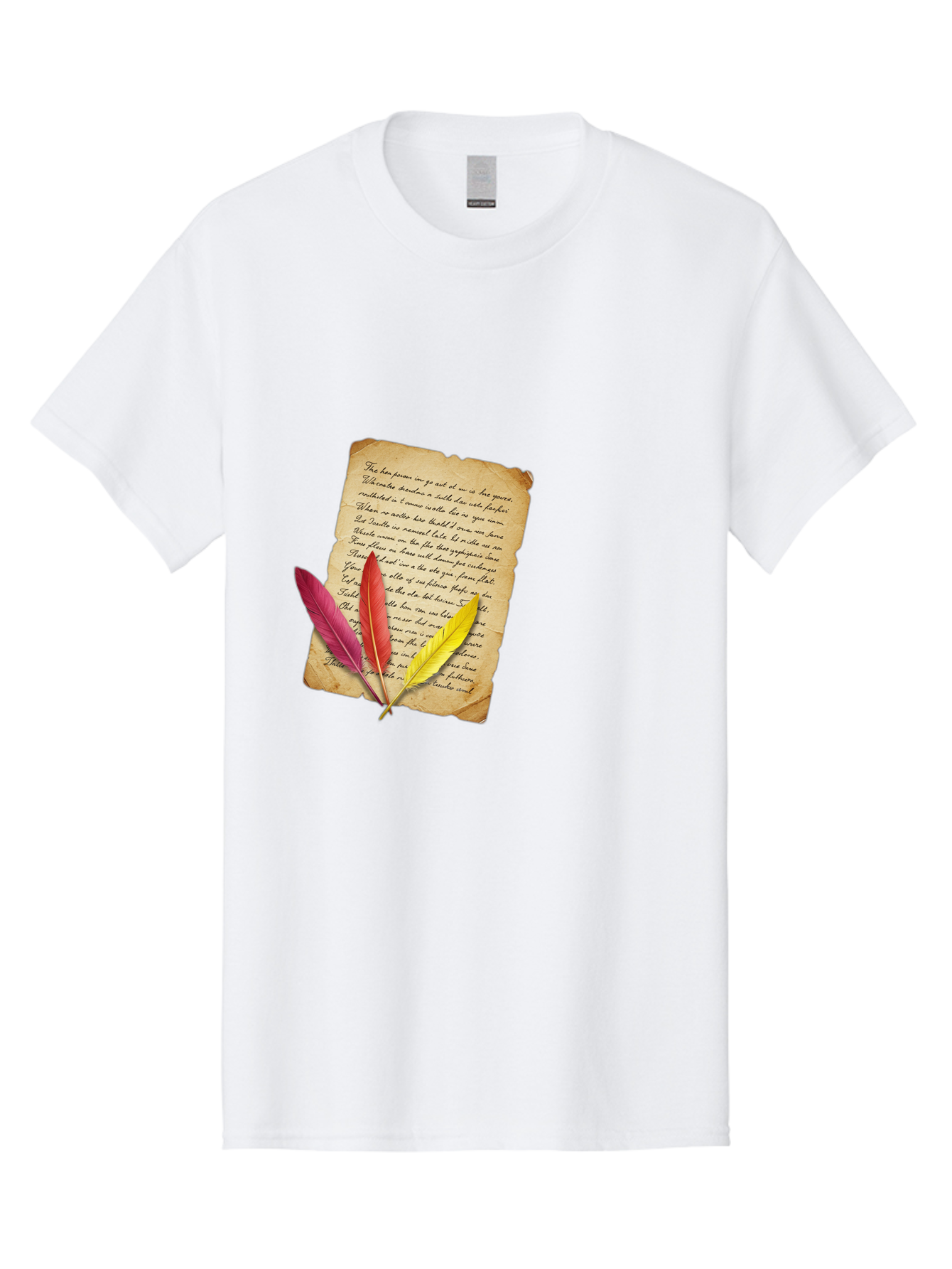 Poem-With-Feathers Men'S Graphic Tee, 100% Cotton, Comfortable Casual Summer Wear, Machine Washable, Vintage Camera, Old Camera, Antique Camera, Black Camera, Classic Photography, Photography Equipment, Nostalgic Device, Film Camera, Baj199