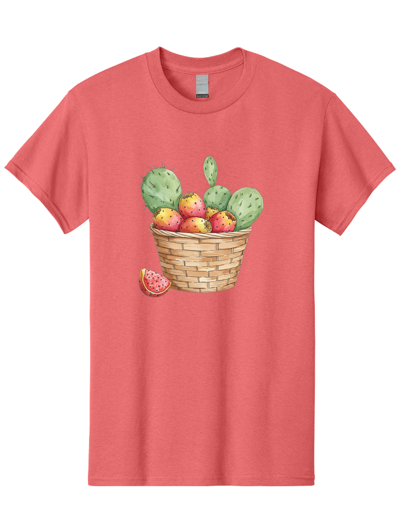 Prickly-Pears-Basket Men'S Graphic Tee, 100% Cotton, Comfortable Casual Summer Wear, Machine Washable, Vintage Camera, Old Camera, Antique Camera, Black Camera, Classic Photography, Photography Equipment, Nostalgic Device, Film Camera, Baj200