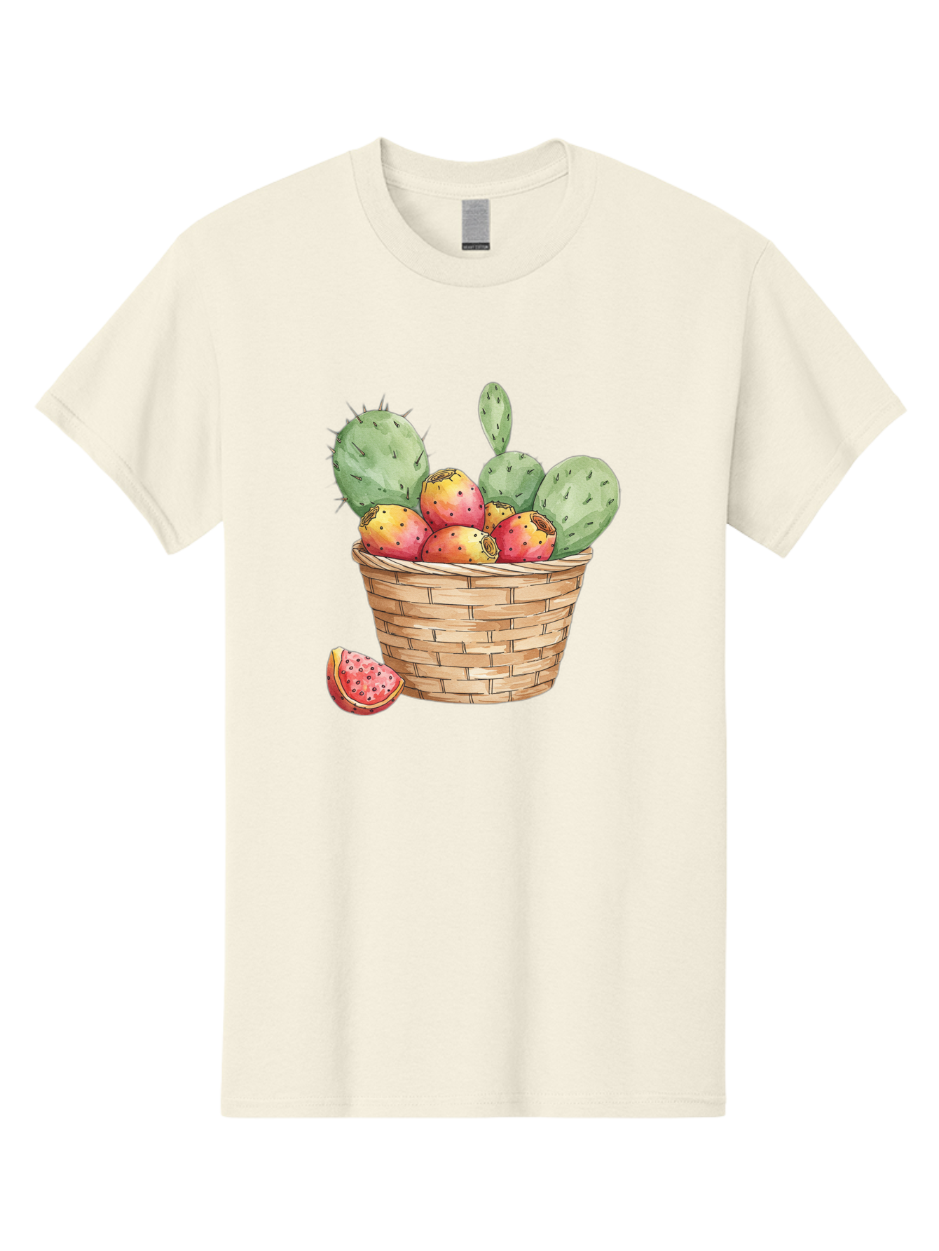 Prickly-Pears-Basket Men'S Graphic Tee, 100% Cotton, Comfortable Casual Summer Wear, Machine Washable, Vintage Camera, Old Camera, Antique Camera, Black Camera, Classic Photography, Photography Equipment, Nostalgic Device, Film Camera, Baj200
