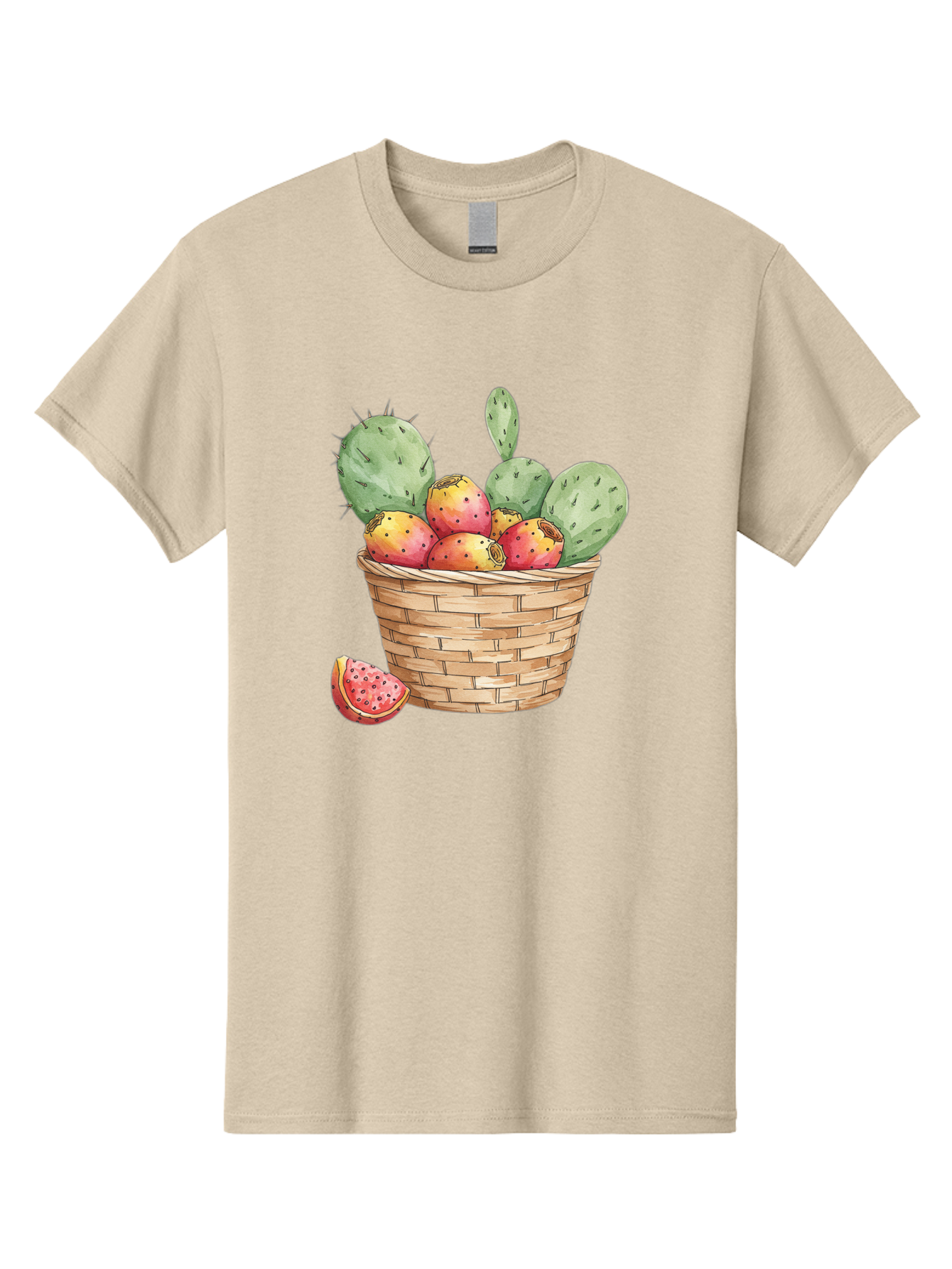 Prickly-Pears-Basket Men'S Graphic Tee, 100% Cotton, Comfortable Casual Summer Wear, Machine Washable, Vintage Camera, Old Camera, Antique Camera, Black Camera, Classic Photography, Photography Equipment, Nostalgic Device, Film Camera, Baj200