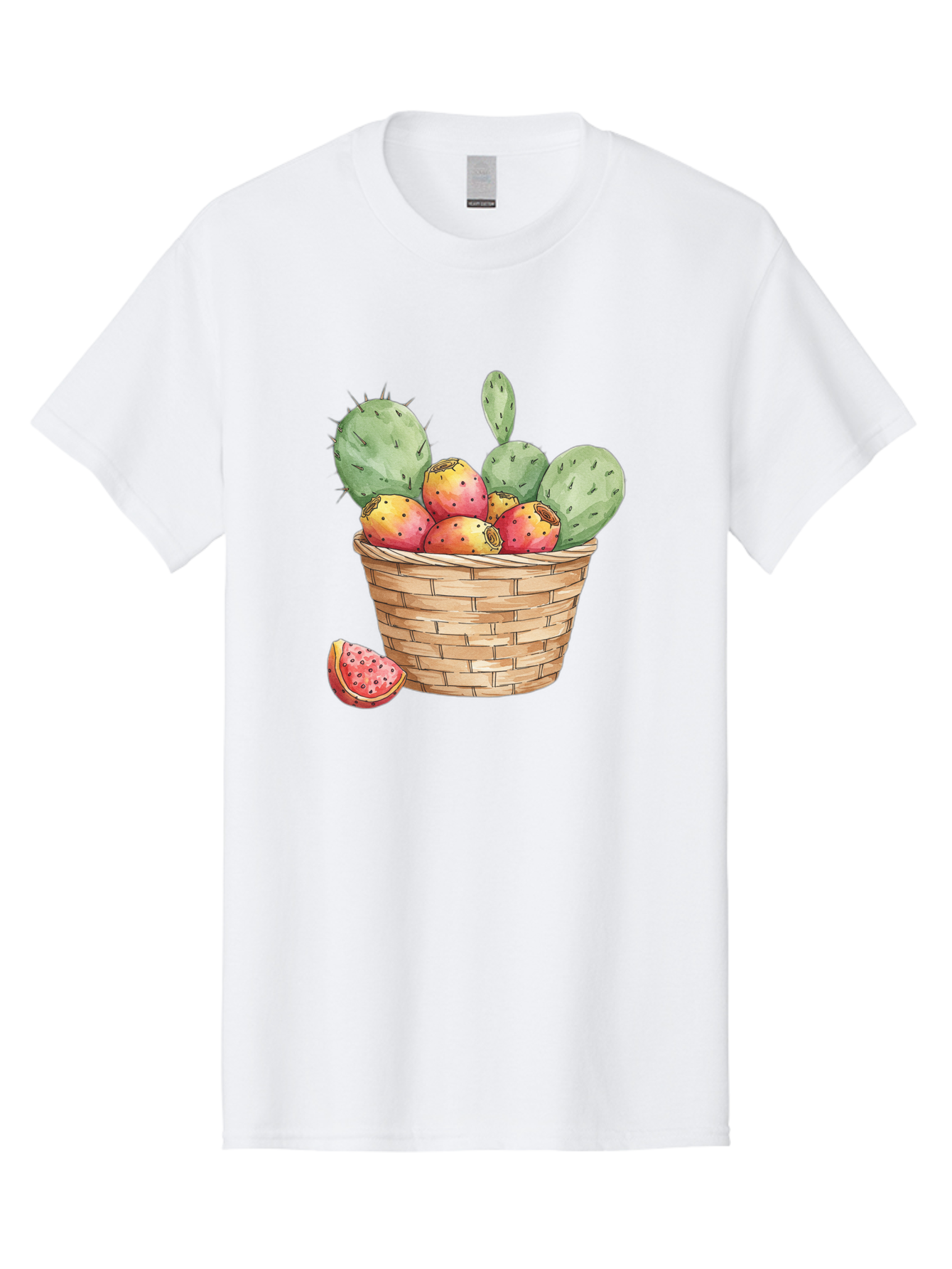 Prickly-Pears-Basket Men'S Graphic Tee, 100% Cotton, Comfortable Casual Summer Wear, Machine Washable, Vintage Camera, Old Camera, Antique Camera, Black Camera, Classic Photography, Photography Equipment, Nostalgic Device, Film Camera, Baj200