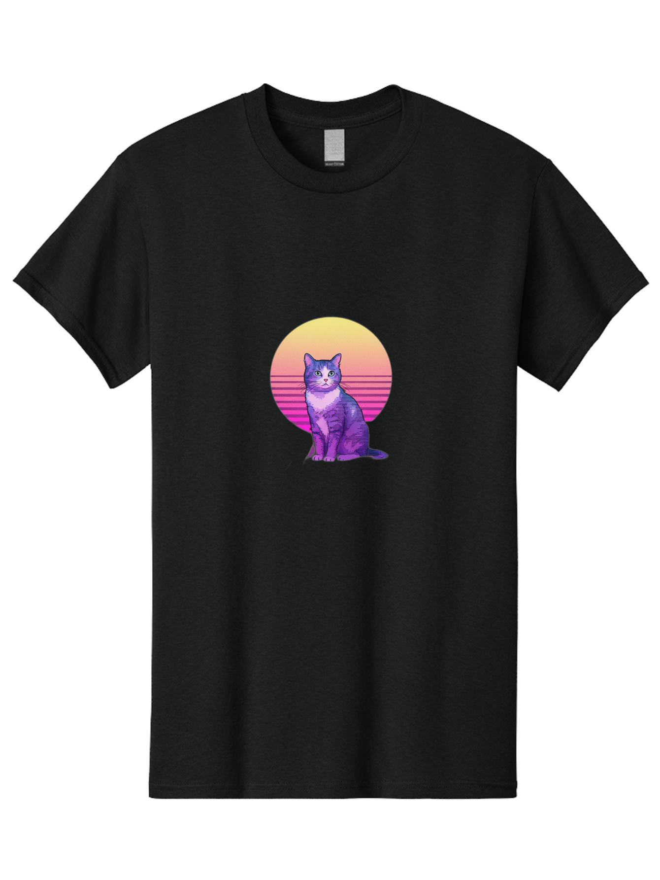 Purple-Cat Men'S Graphic Tee, 100% Cotton, Comfortable Casual Summer Wear, Machine Washable, Vintage Camera, Old Camera, Antique Camera, Black Camera, Classic Photography, Photography Equipment, Nostalgic Device, Film Camera, Camera Art Baj201